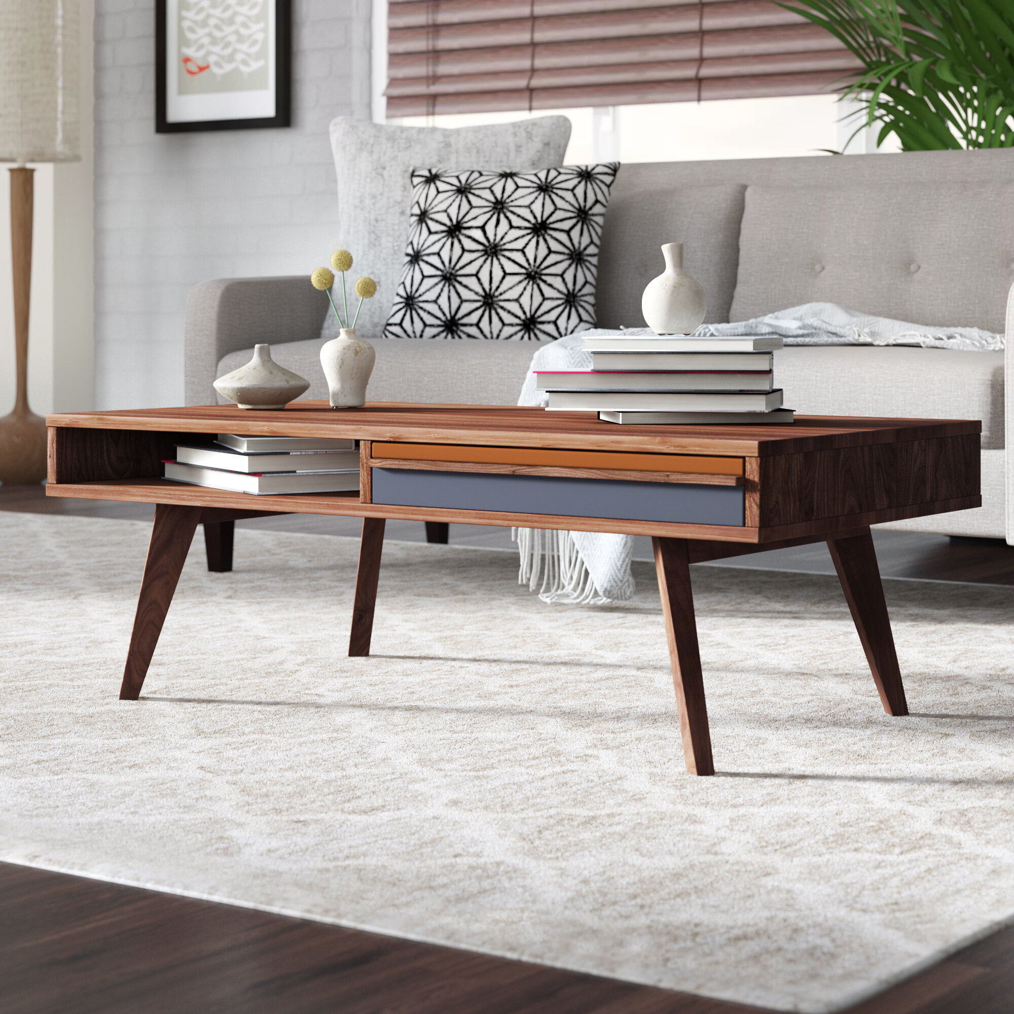 Mid Century Modern Coffee Table Ideas On Foter