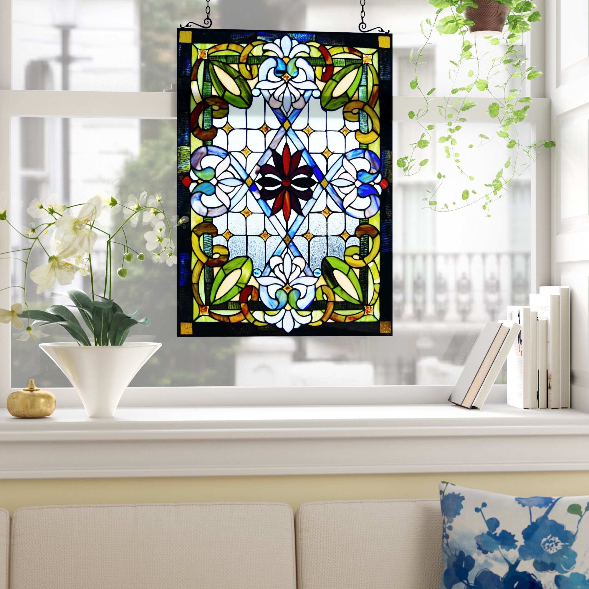 How To Choose A Stained Glass Panel - Foter