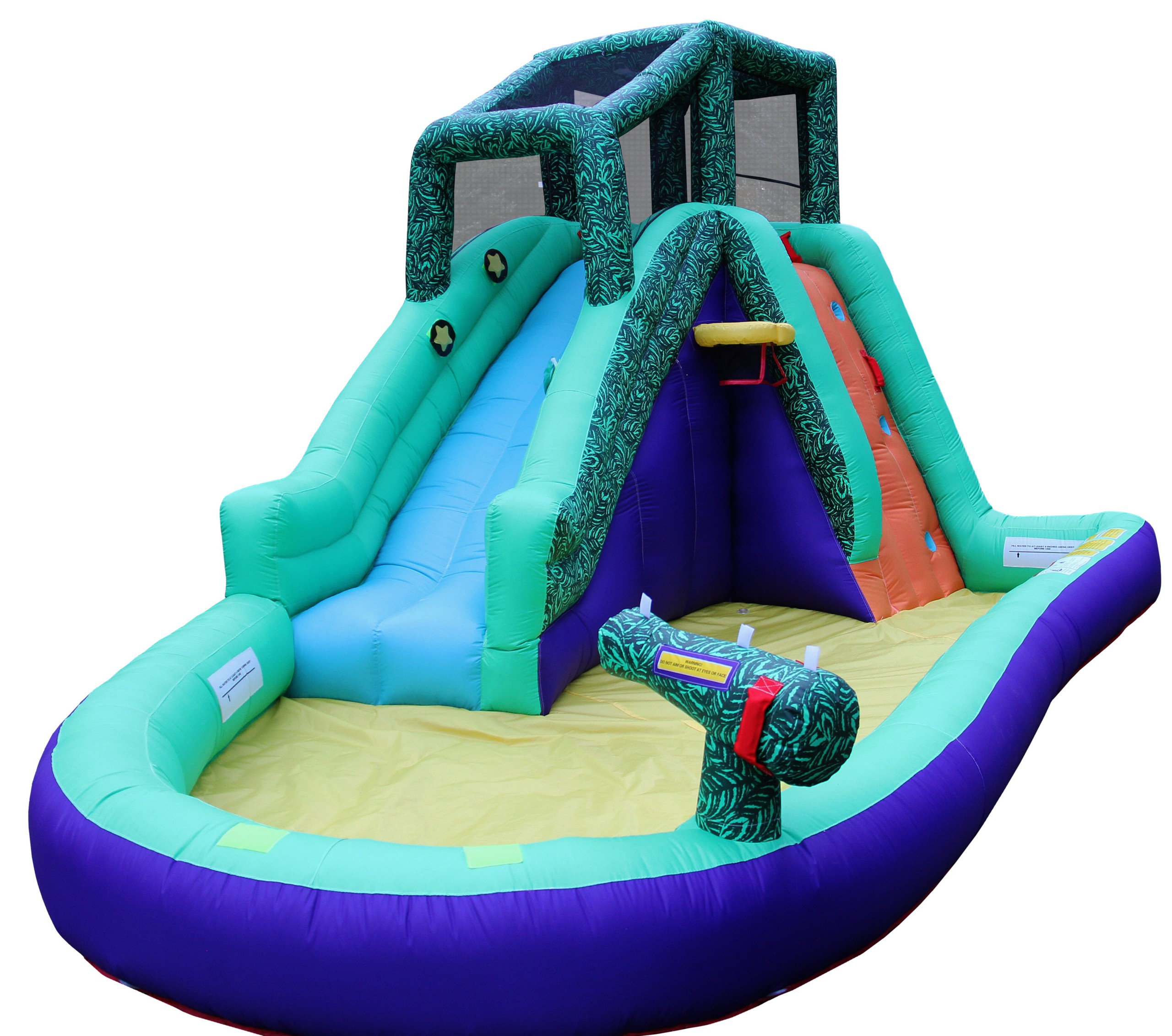 Inflatable Safari Splash Bounce House