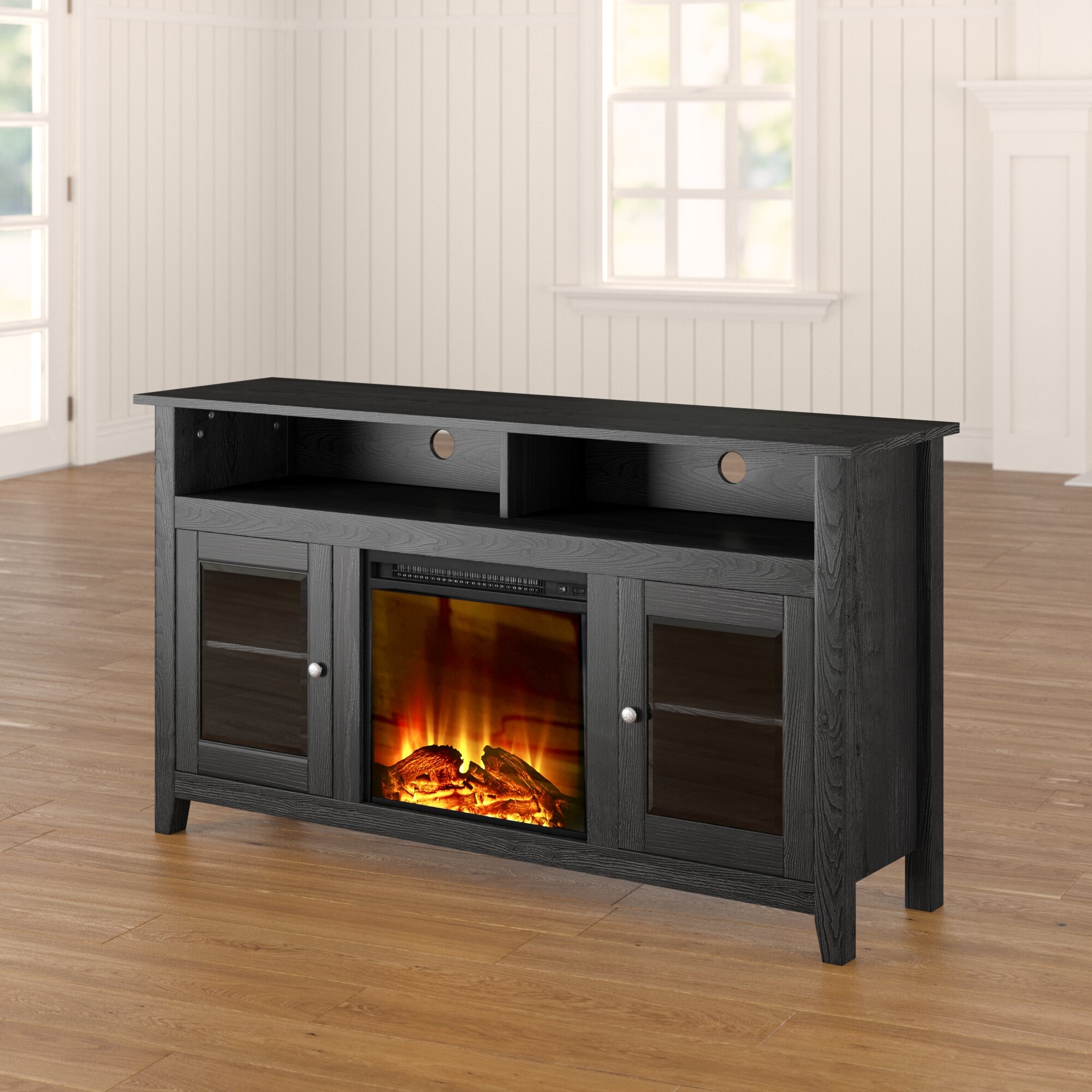 Kohn TV Stand for TVs up to 58" with Fireplace Included