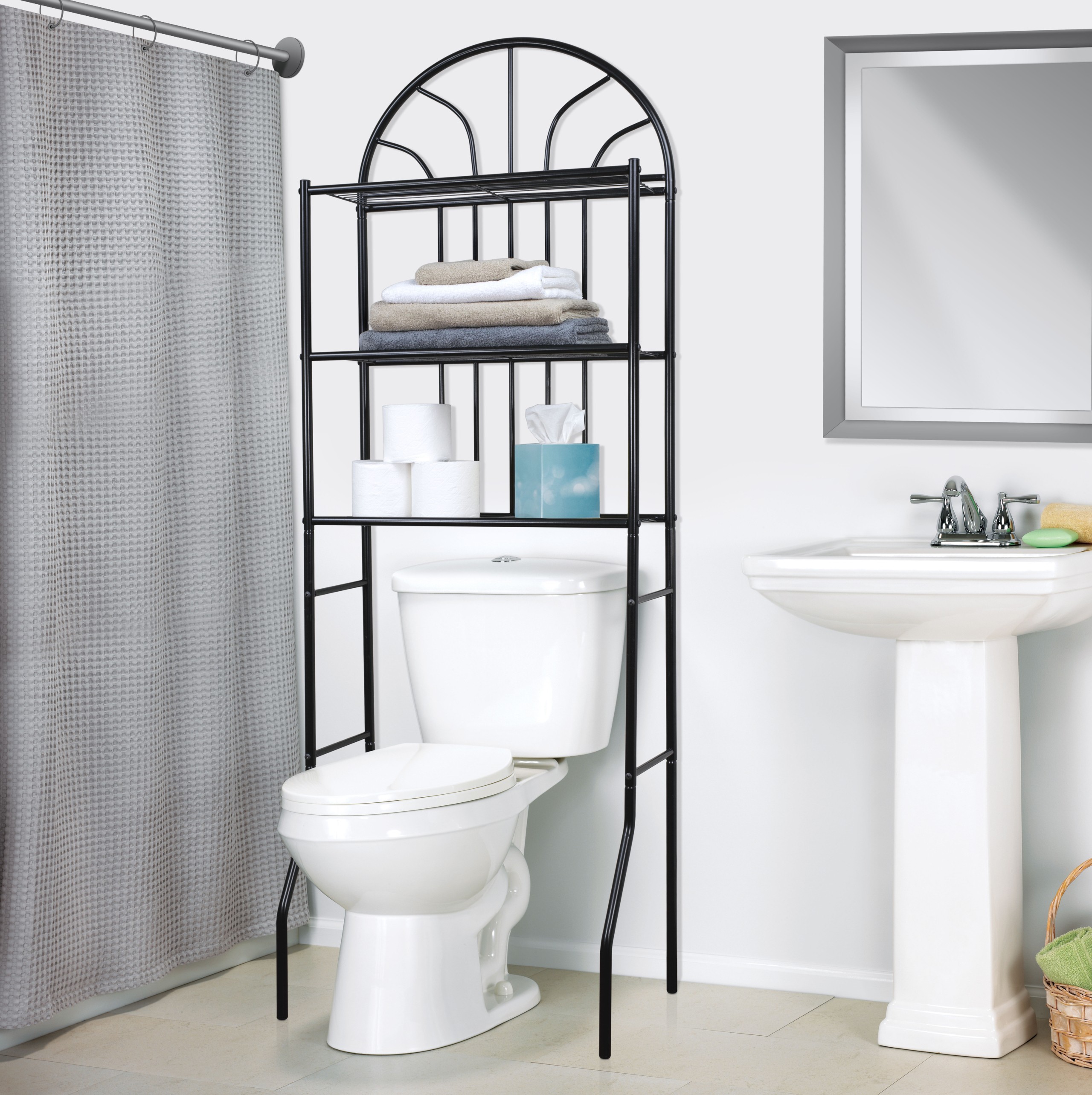 Molino Space Saver 24.4" W x 68" H Over The Toilet
