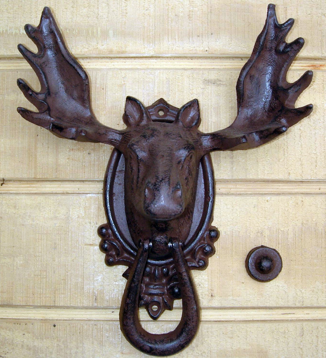 Moose Elk Door Knocker