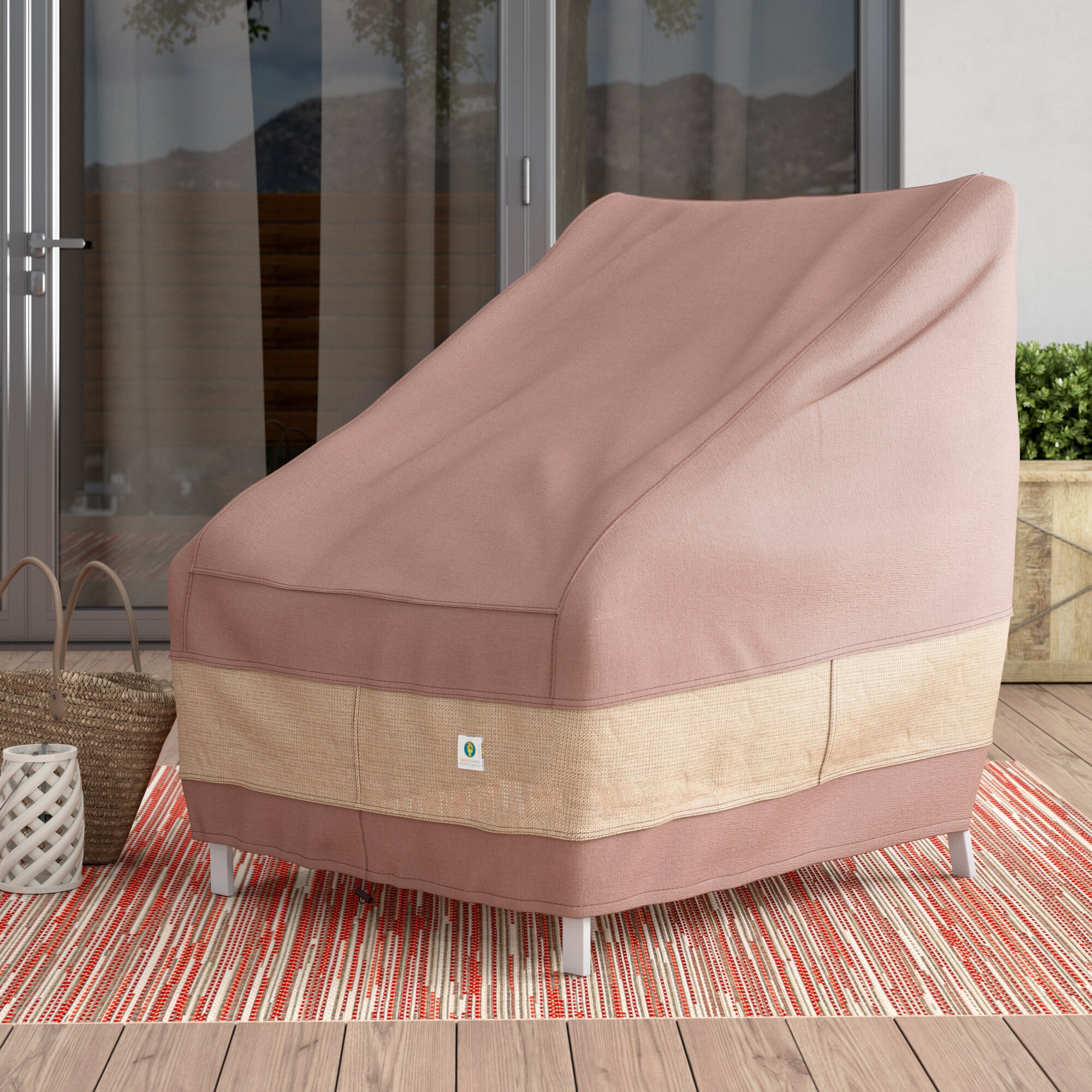 Nicholls Water Resistant Patio Chair Cover