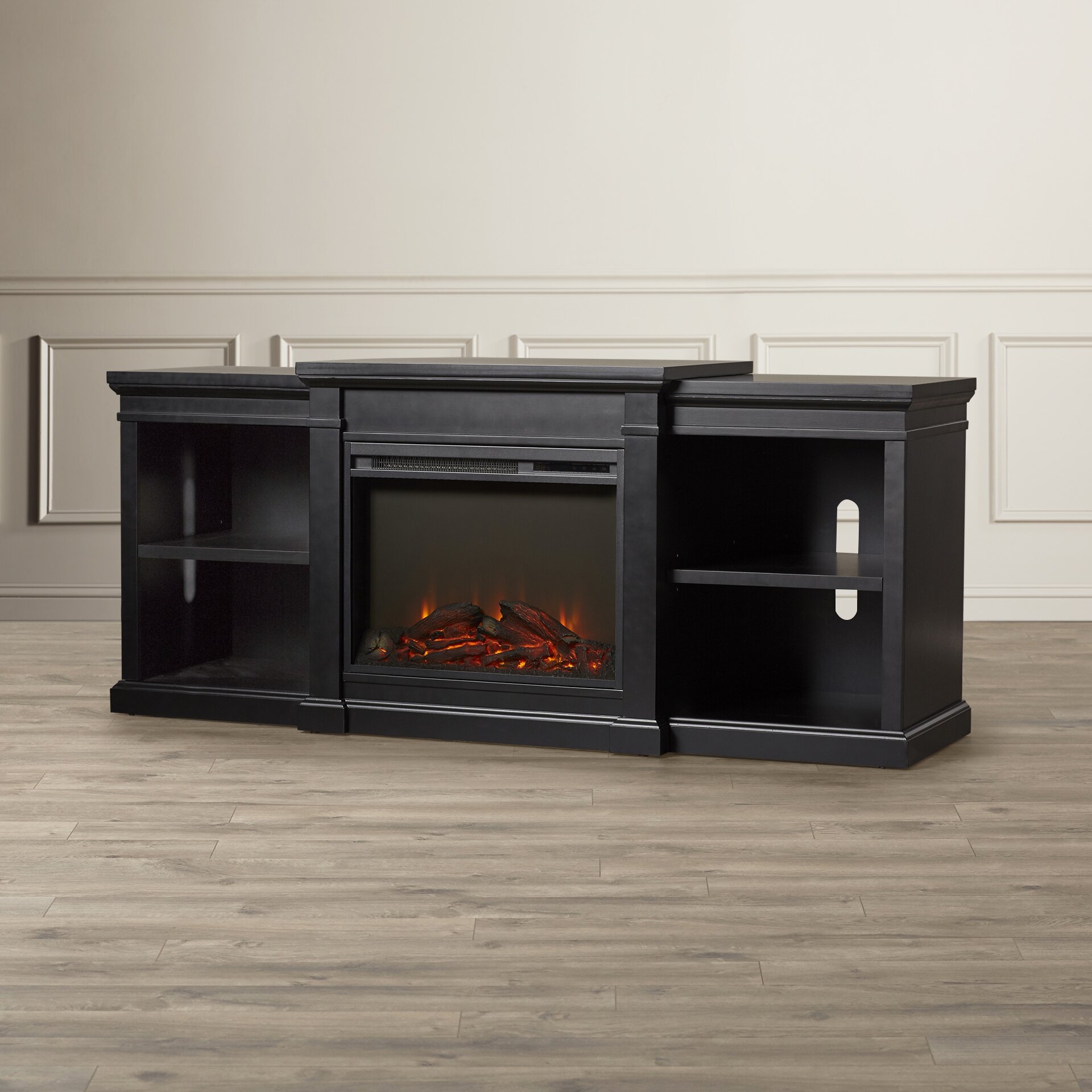 Stowe TV Stand for TVs up to 70" with Fireplace Included