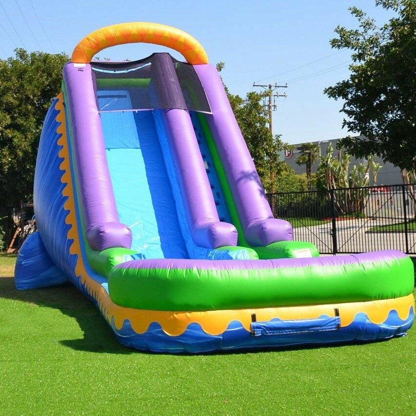 Sunrise 15' x 40' Bounce House with Water Slide and Air Blower