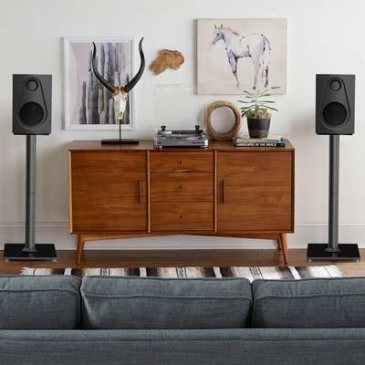 Universal Sleek Appearance Floor Speaker Stand Universal Sleek Appearance Floor Speaker Stands