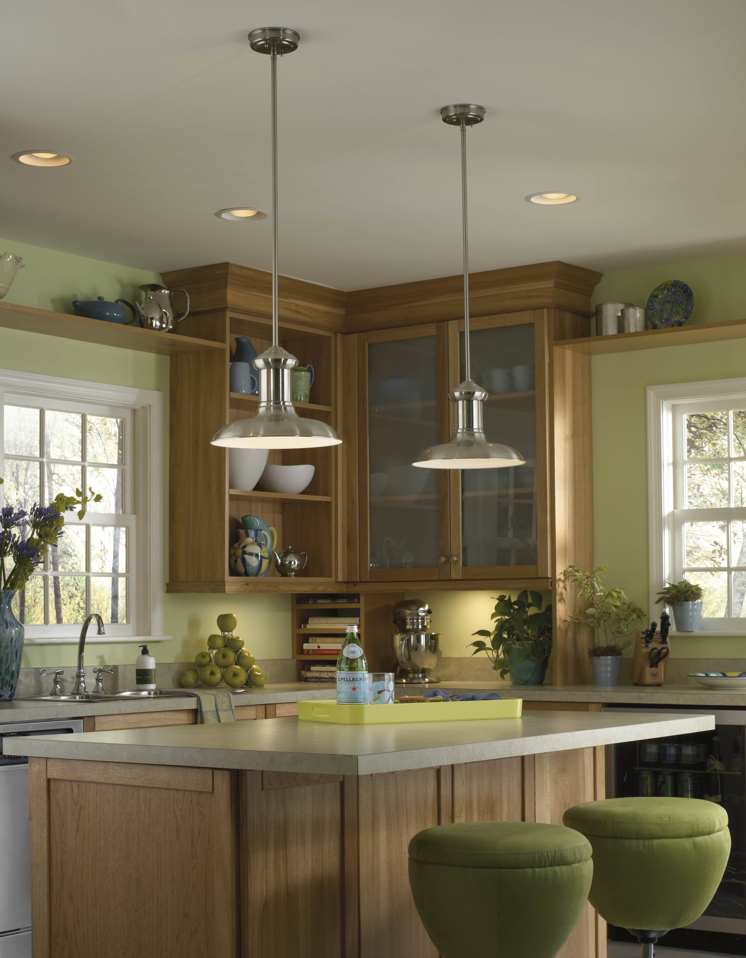 15 Inspirations Of Single Pendant Lighting For Kitchen Island 