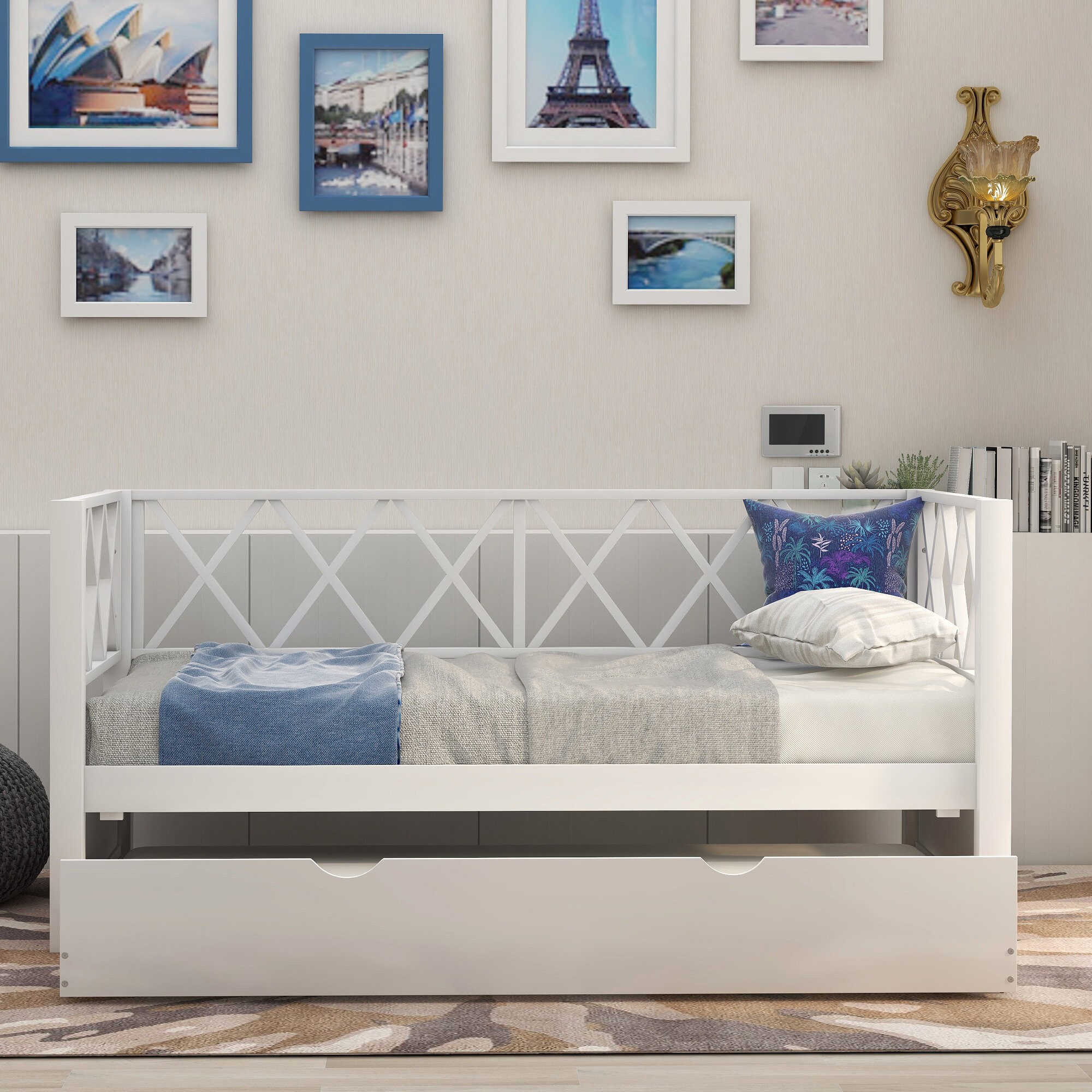 Addieville Twin Daybed with Trundle