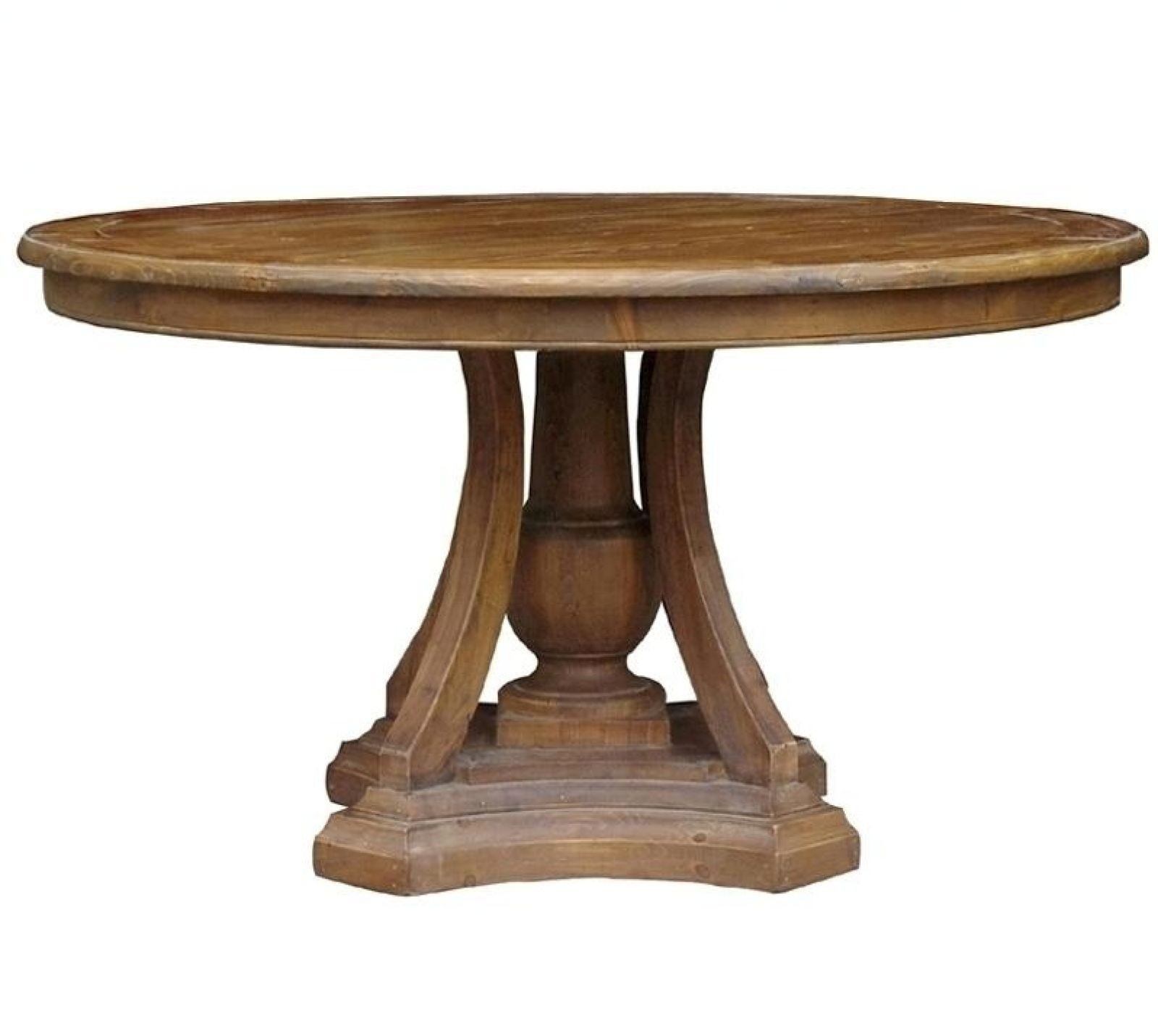 Round Extending Dining Table 6-8 Person Paddleboard / Oak Dining Tables