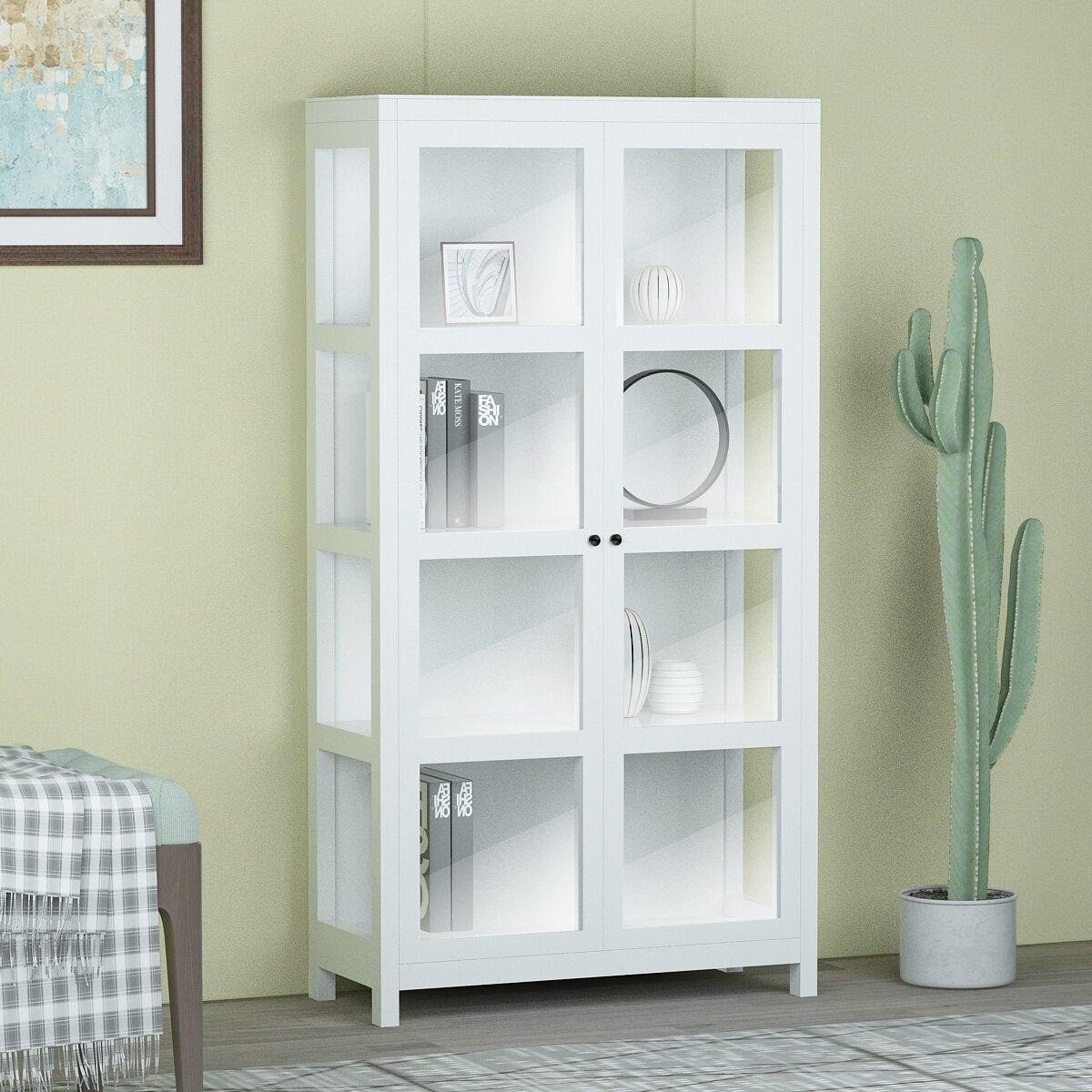 Standard Plastic for Glass Bookshelf