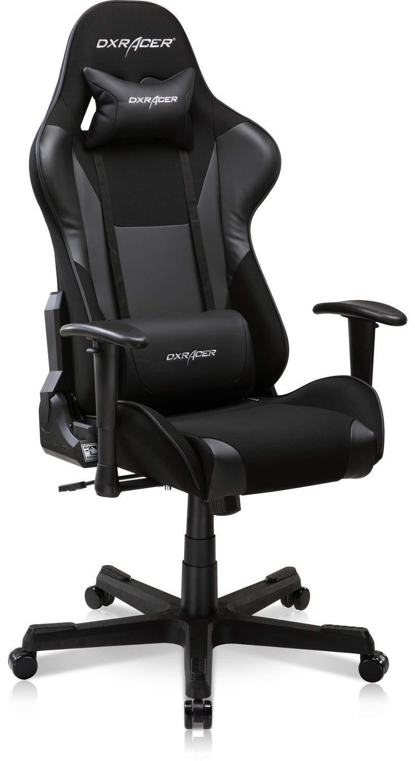 Black Gaming Chair with Back Support