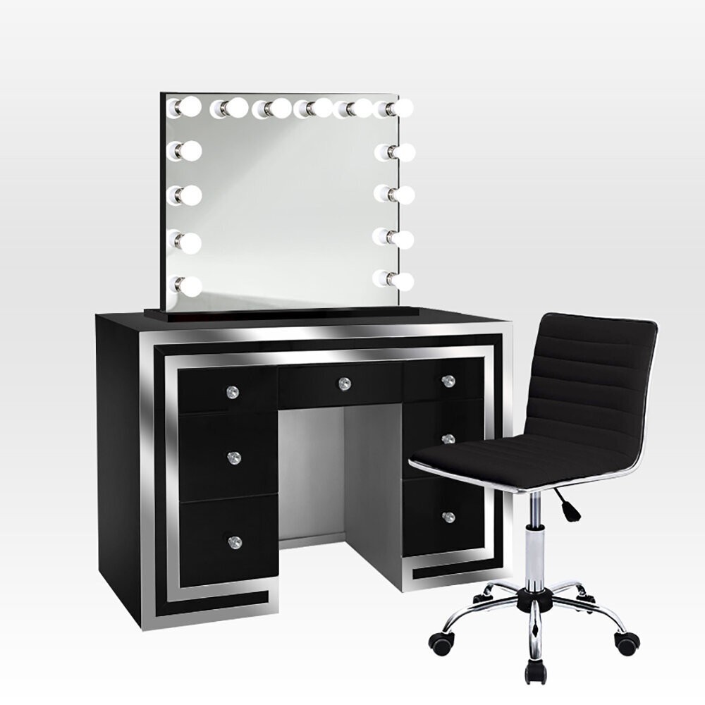 10 Hollywood Worthy Makeup Vanities With Lights Foter