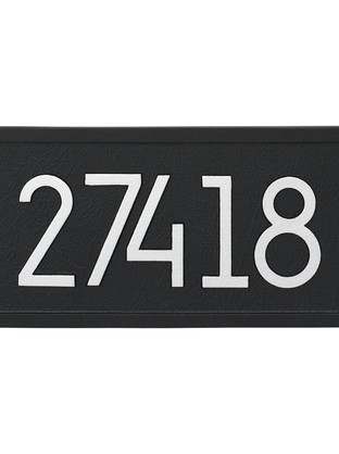 How To Choose An Address Plaque And Sign