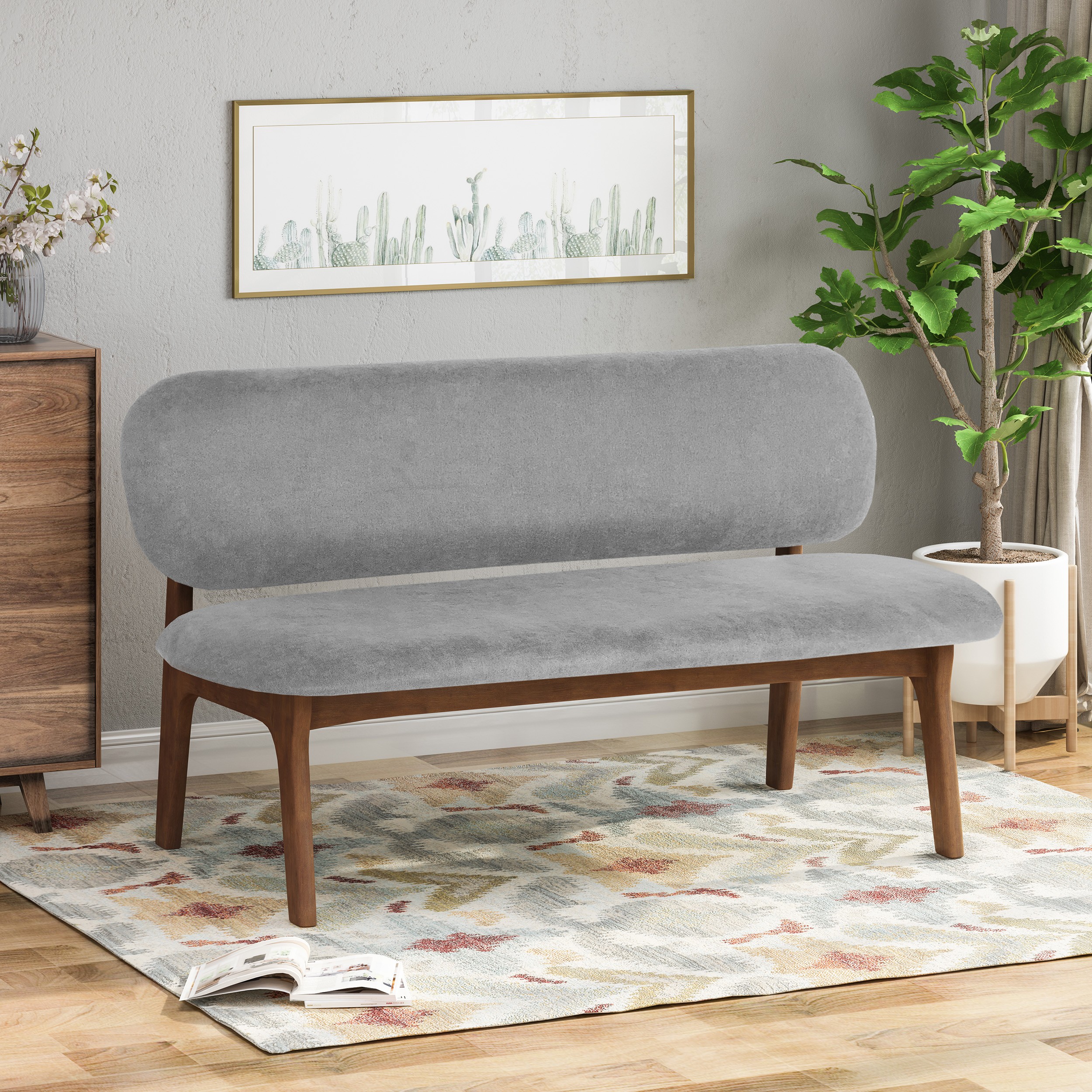 Upholstered Dining Bench With Back Ideas On Foter