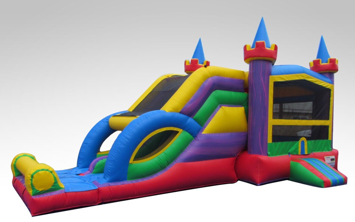 how to blow up a bounce house