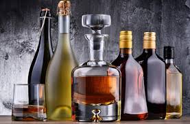 Carafe And Bottles Alcoholic