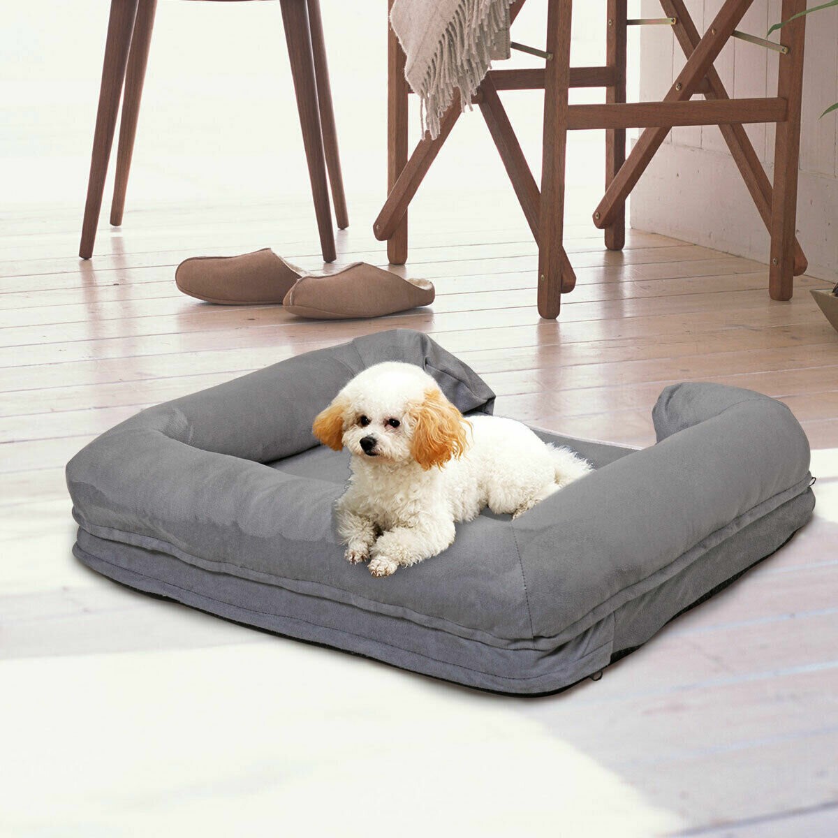 How to Choose a Bolster Dog Bed - Foter