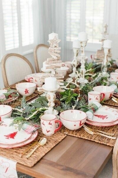 Christmas Morning Traditional Table Set Christmas Morning Traditional Table Set