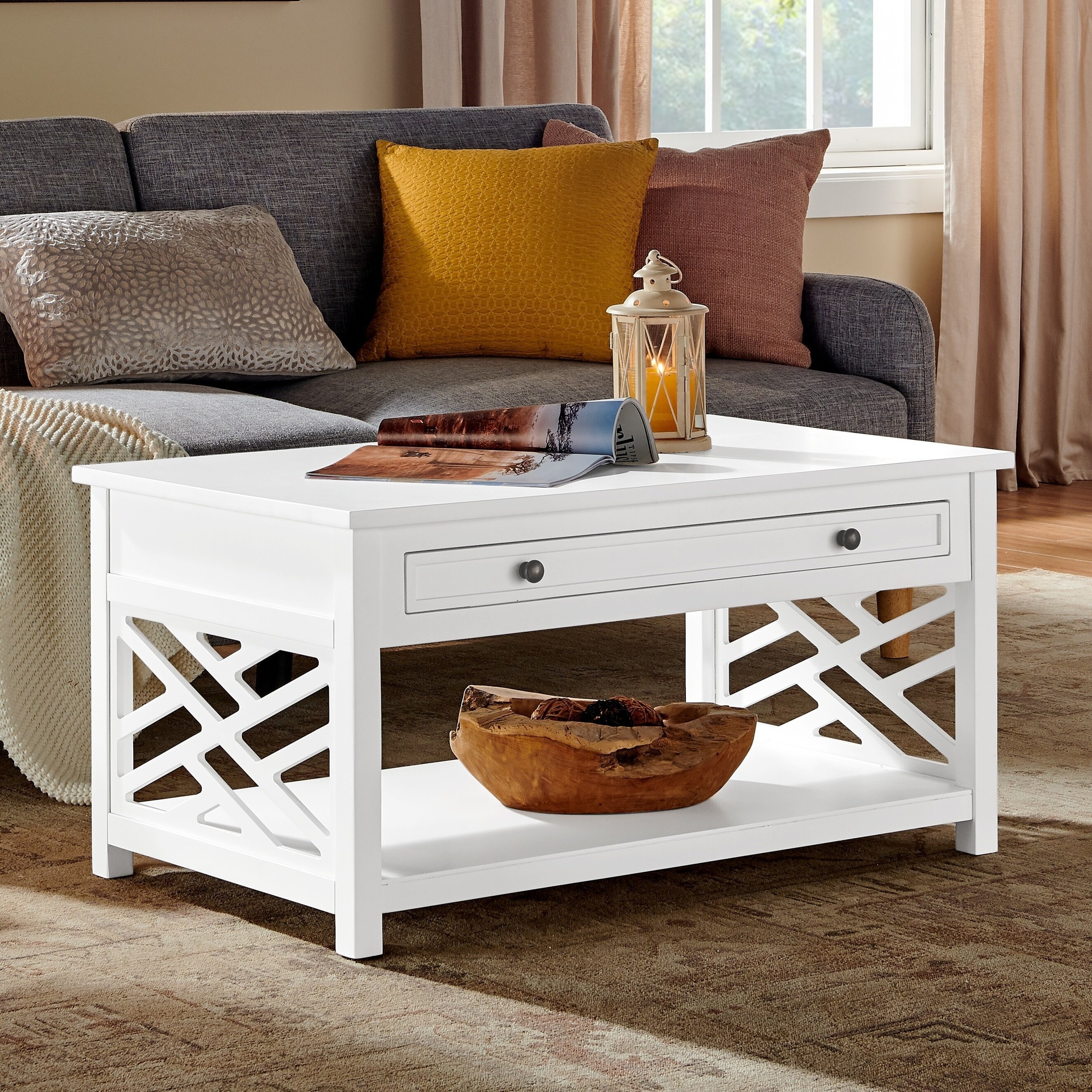 Coffee table with storage Coffee table with storage