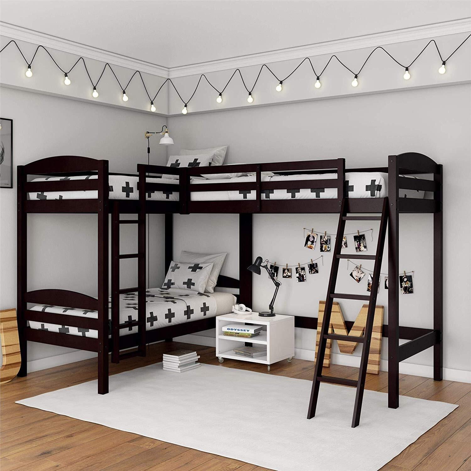 bunk bed for 3 people