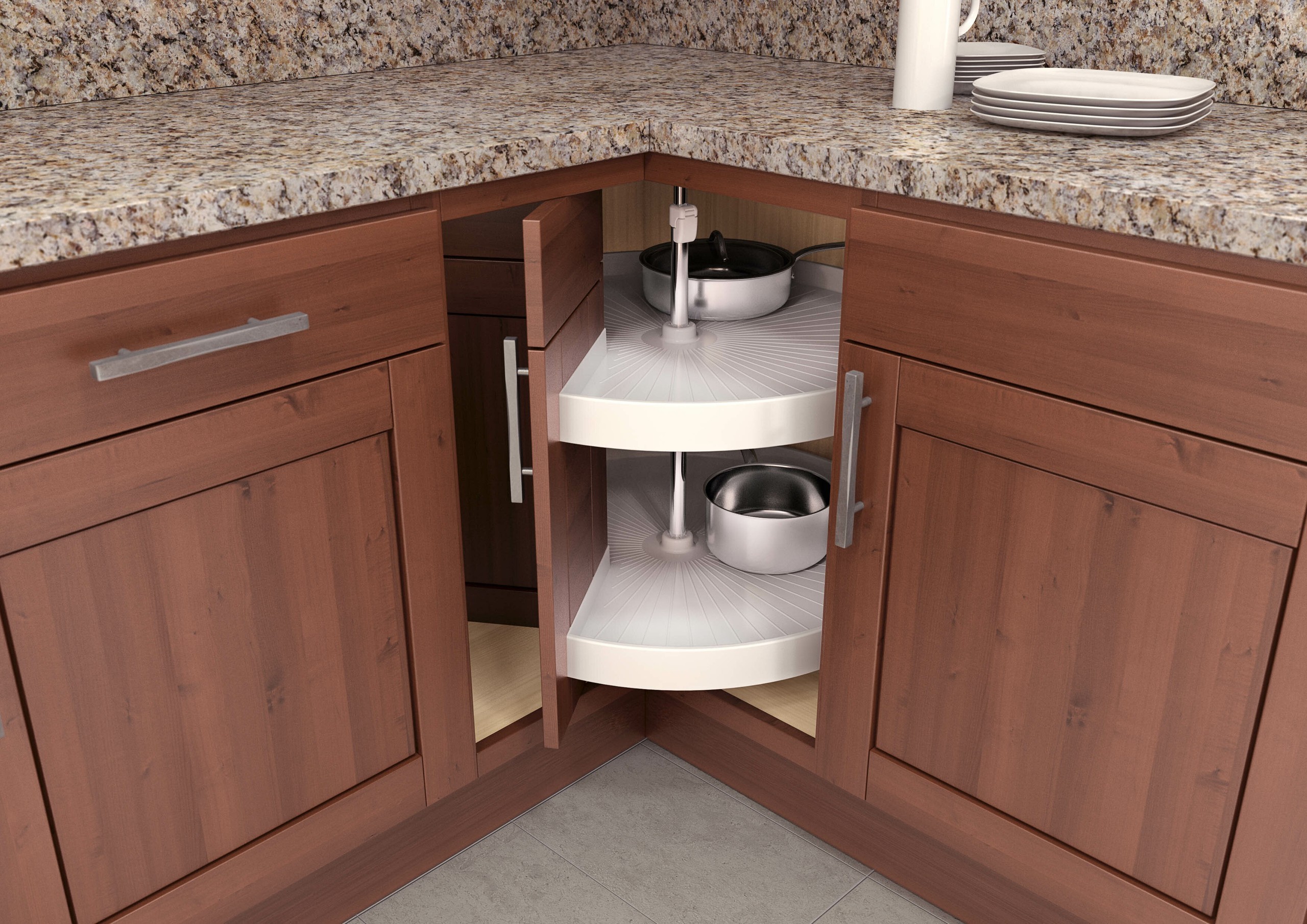 3 Simple Ideas to Organize Blind Corner Cabinets