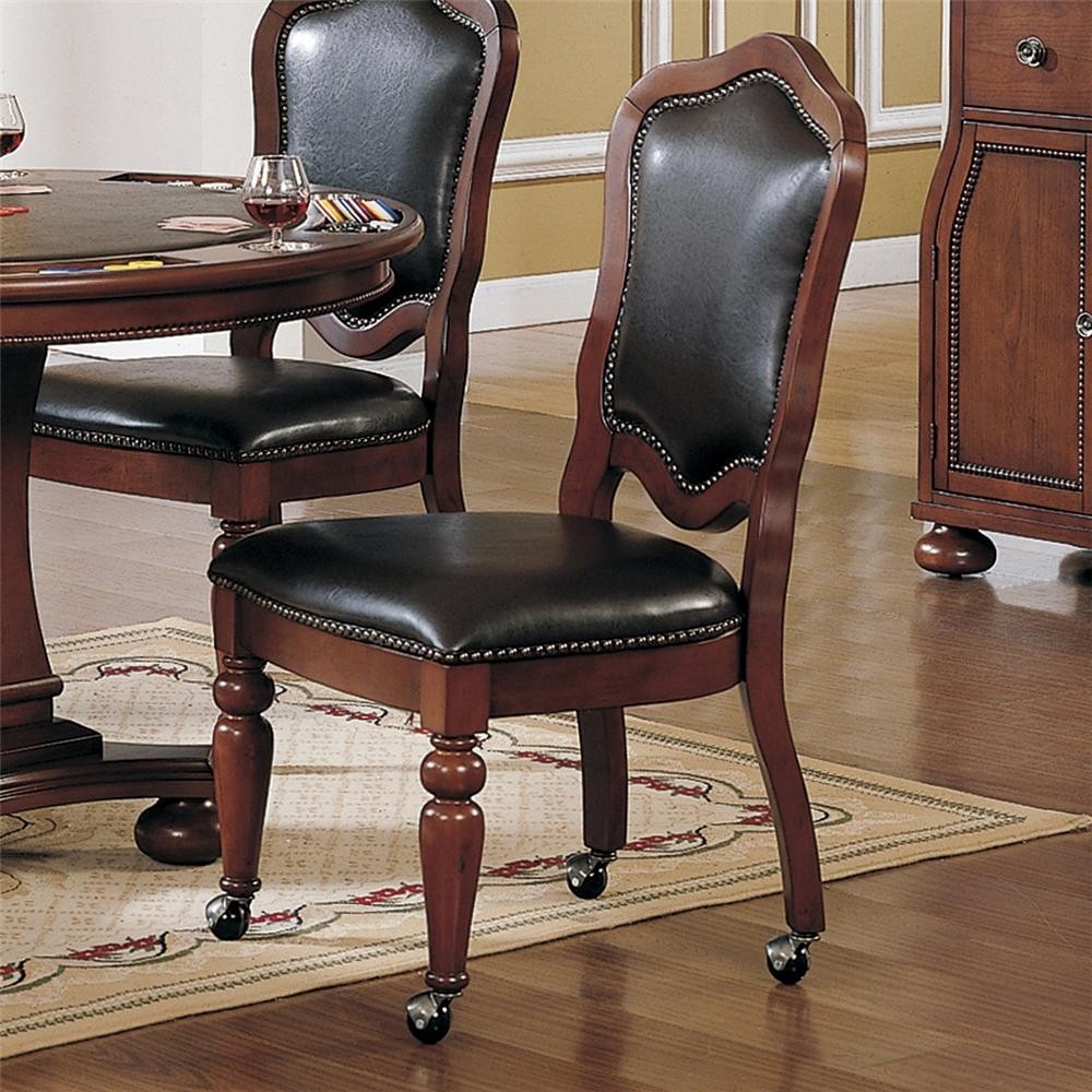 Dining Chairs Wheels Photos