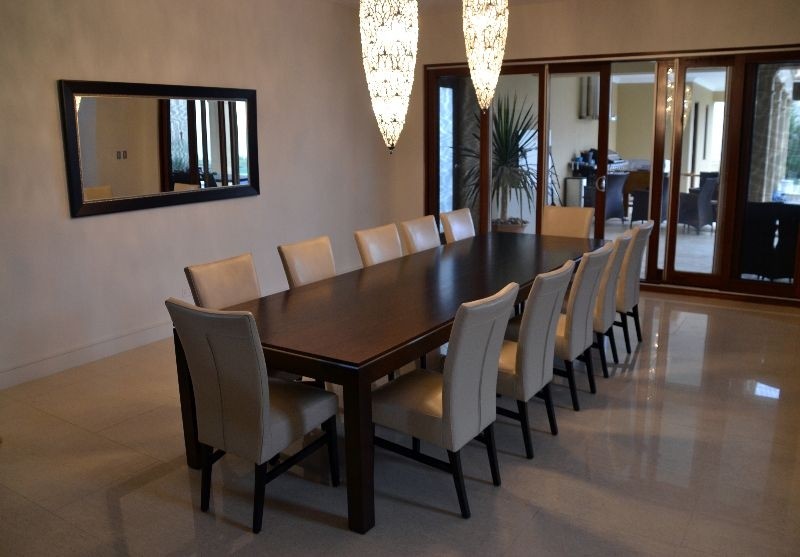 12 seat dining table dining room
