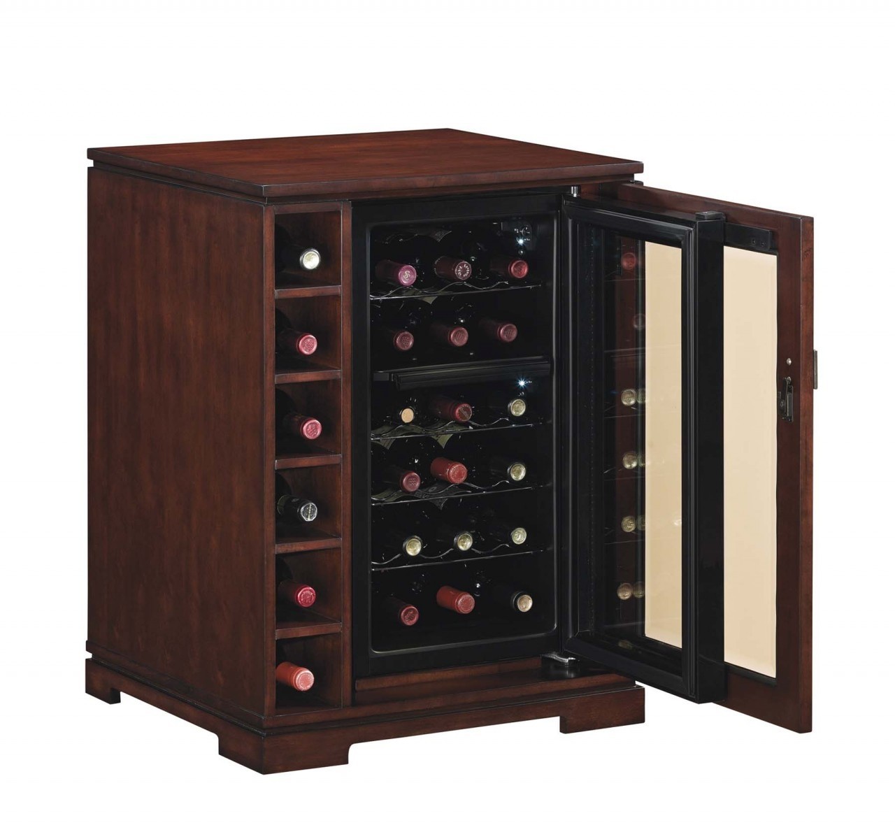 Wine Cooler Cabinet Furniture Ideas On Foter   Dual Temp Wine Cooler Mix Your Mood With A Glass Of Wine 