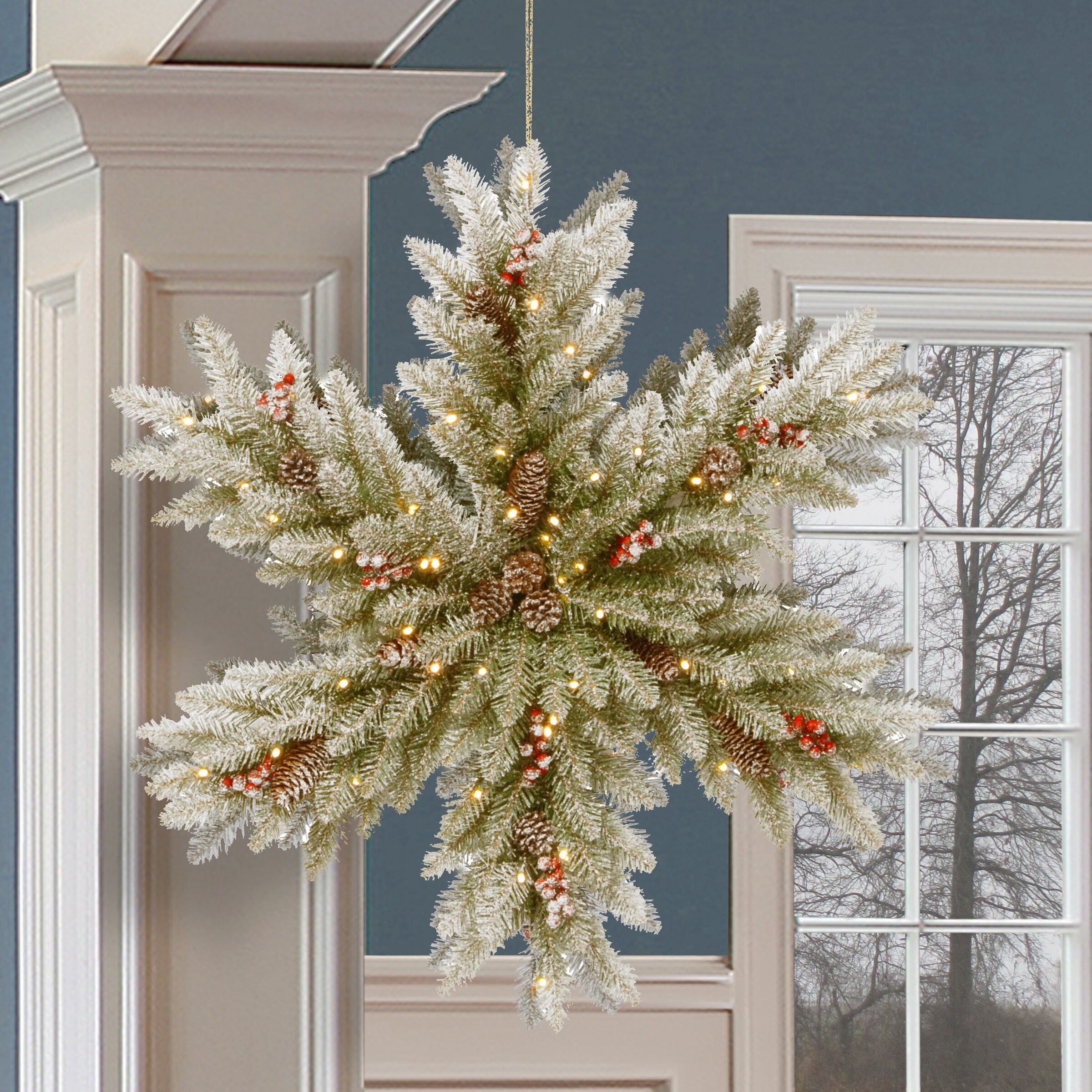Dunhill Fir Lighted Wreath Dunhill Fir Lighted Wreath