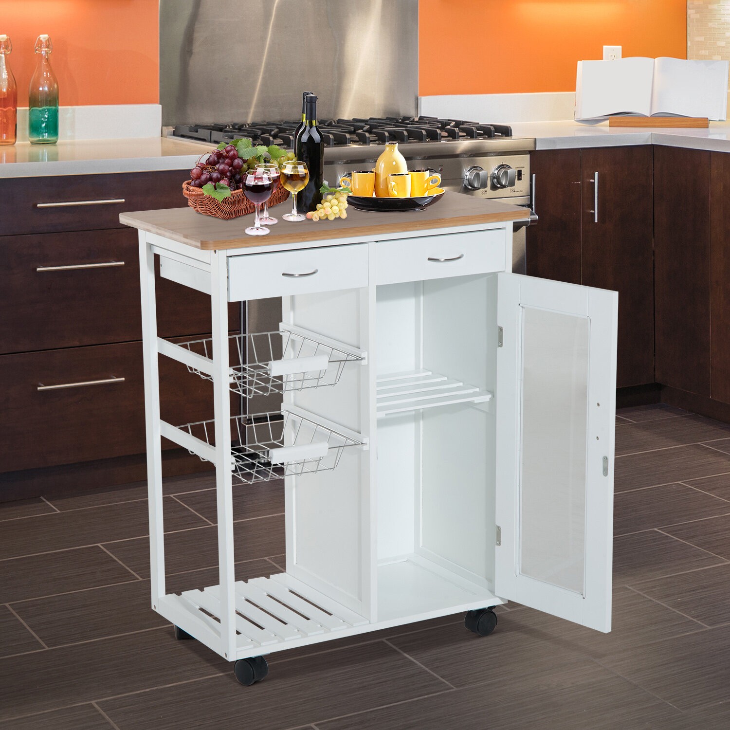 Portable Kitchen Islands With Breakfast Bar Ideas On Foter