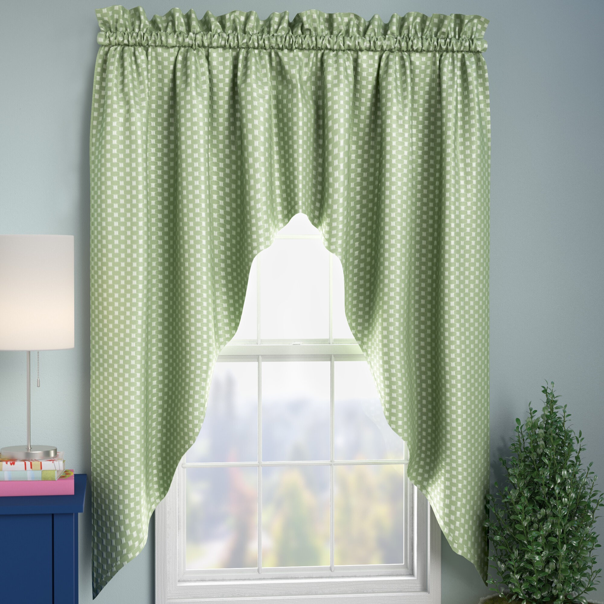 To Put Swag Curtains Up Fishtail Swags Learn All About Pretty Windows
