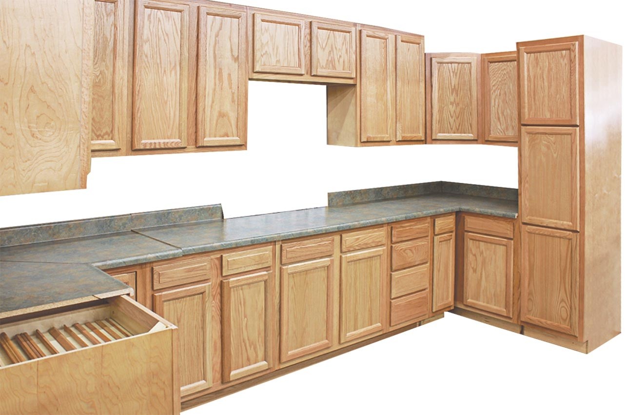 Honey oak kitchen cabinets visit us at builders surplus