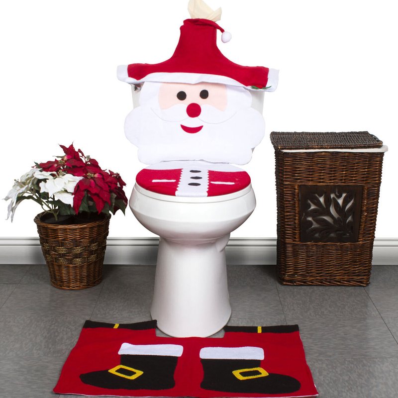 8 Merry Ideas to Decorate Your Bathroom For Christmas - Foter