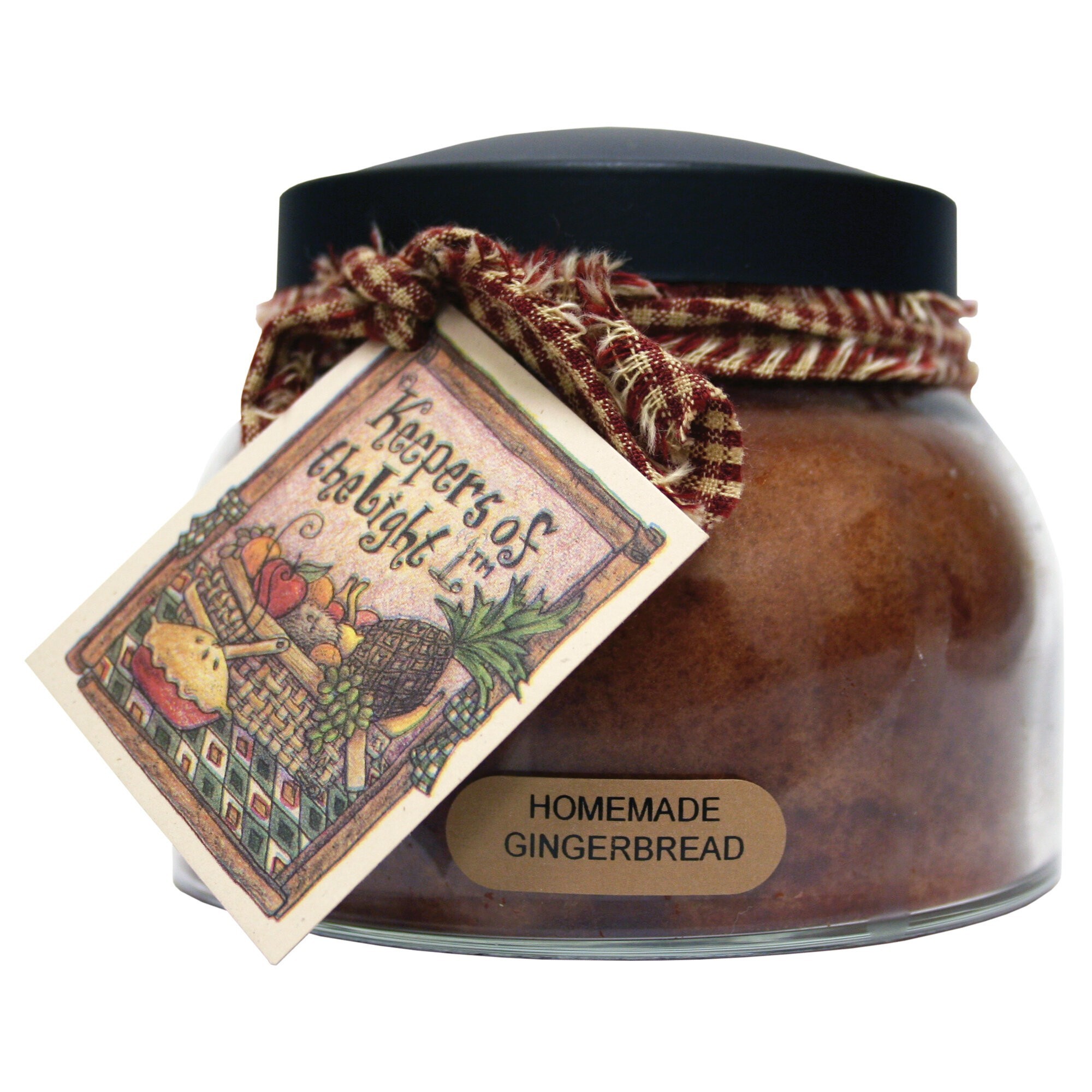 Keepers of The Light Gingerbread Scented Jar Candle Keepers of The Light Gingerbread Scented Jar Candle