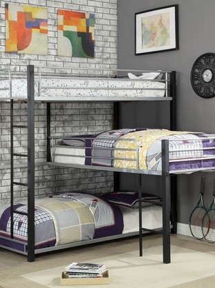7 Cool Designs For Triple Bunk Beds