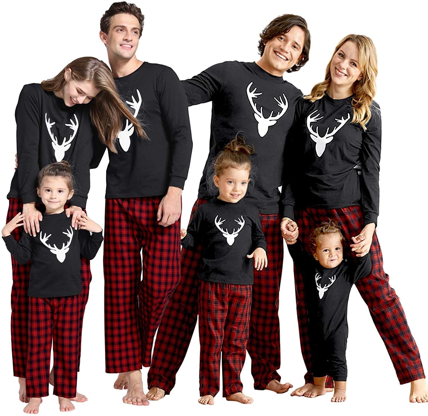 All Calm Family Christmas Pjs Matching Sets Jammies For Adults And