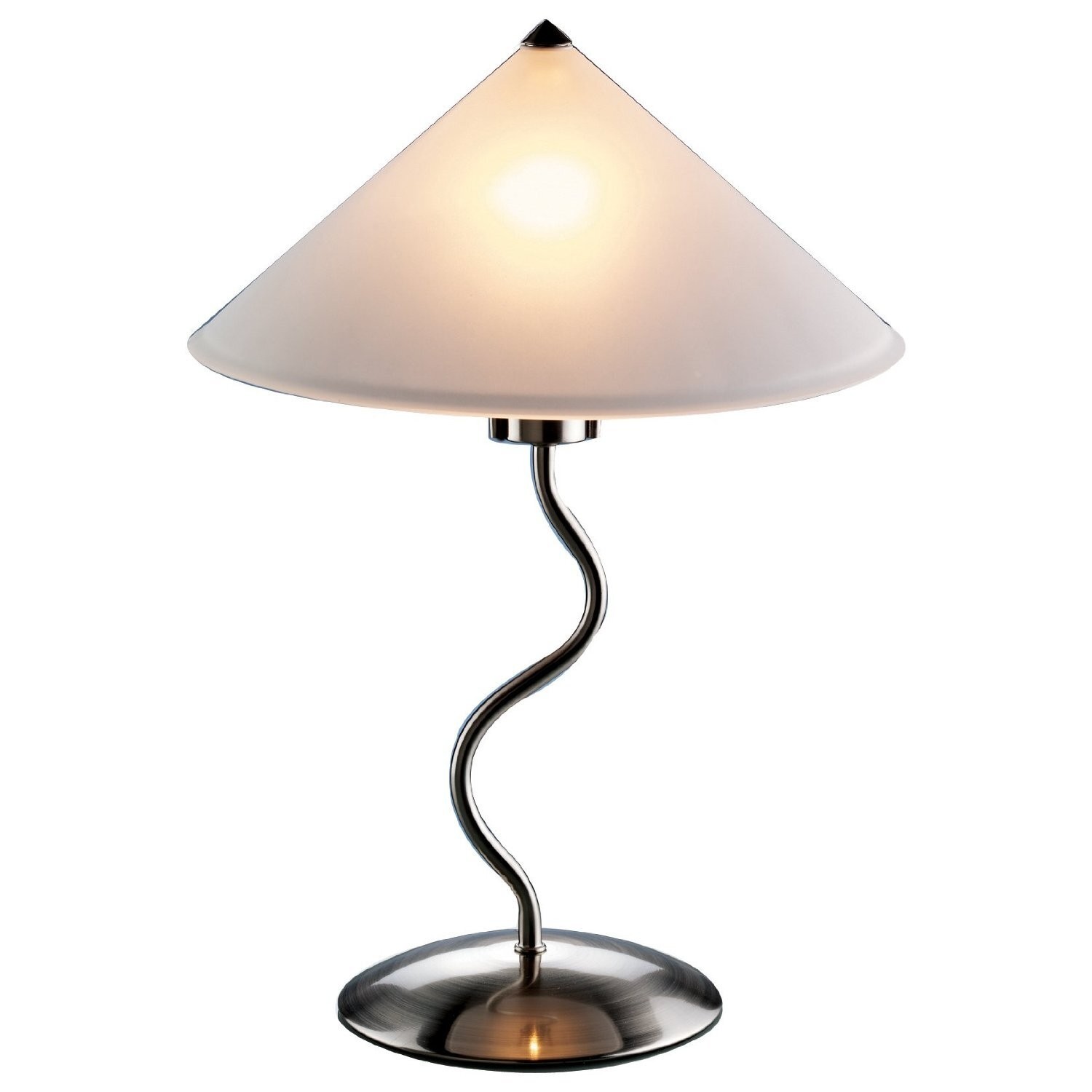 Metal and Glass Design Desk Lamp