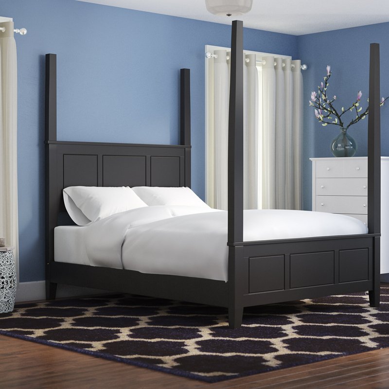 Modern Four Poster Bed