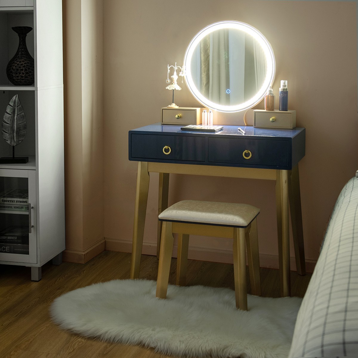 https://foter.com/photos/401/navy-blue-makeup-vanity-with-stool.jpeg