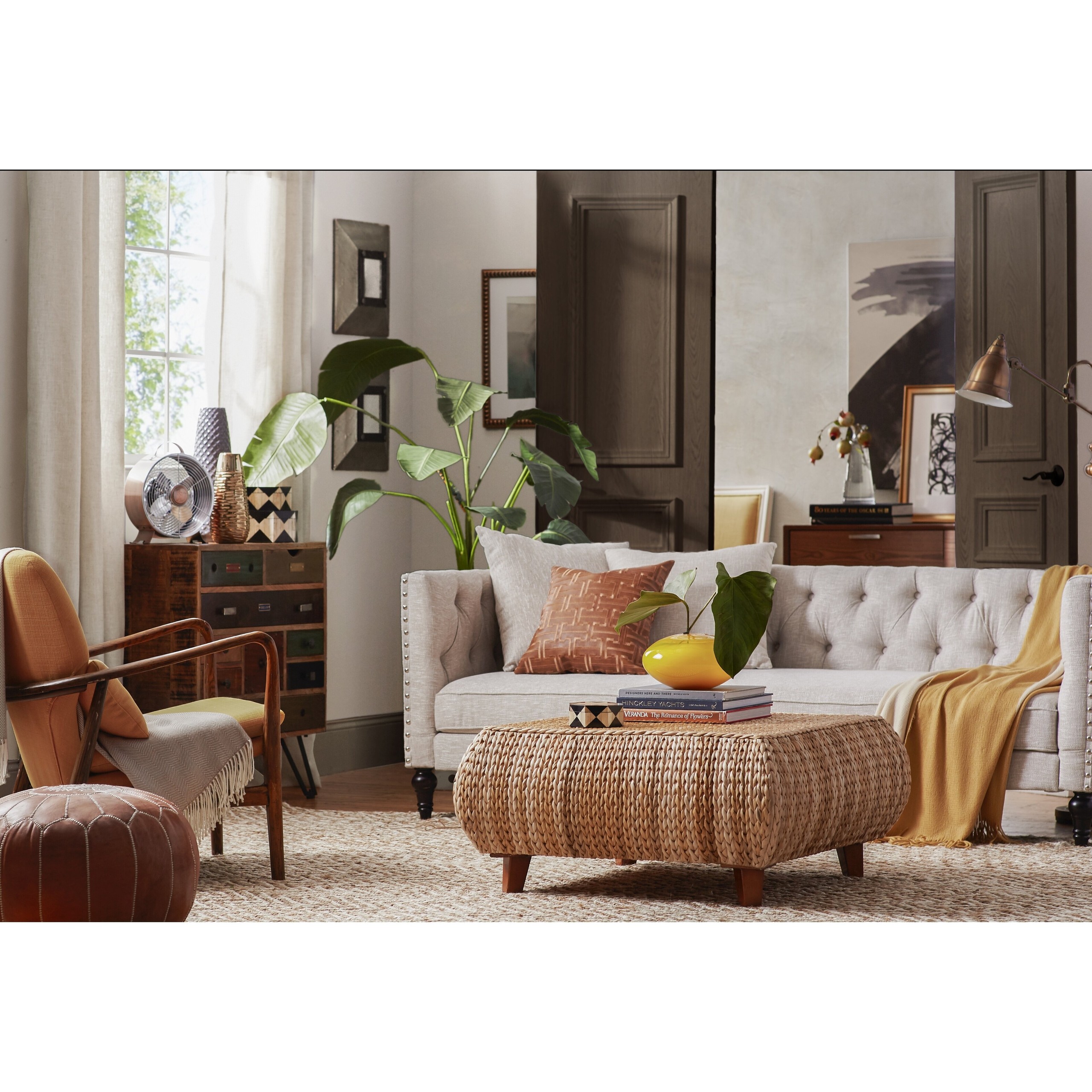 Orange and Brown Warm Look Room Orange and Brown Warm Look Room