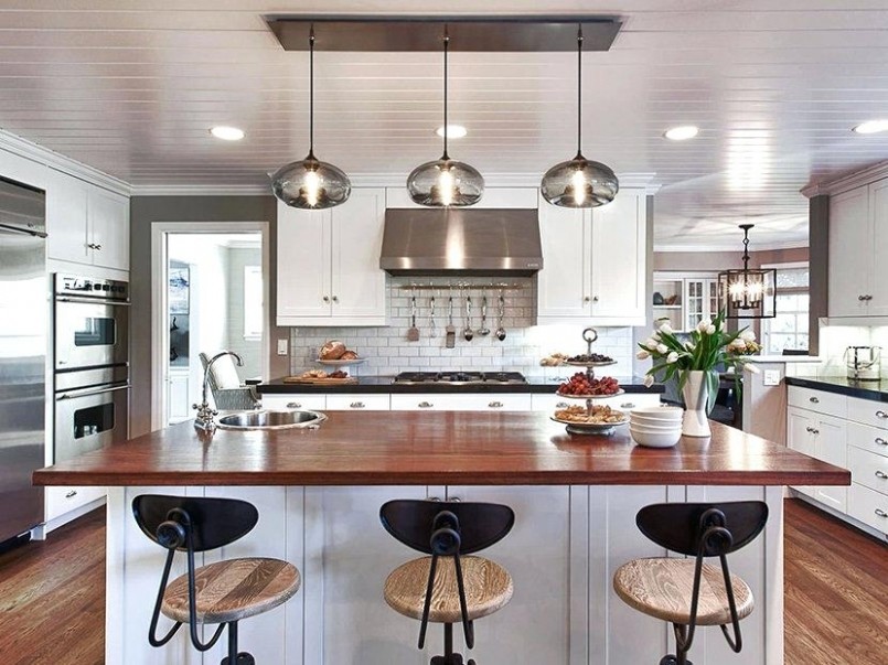 Kitchen Pendants Lights Over Island Ideas On Foter