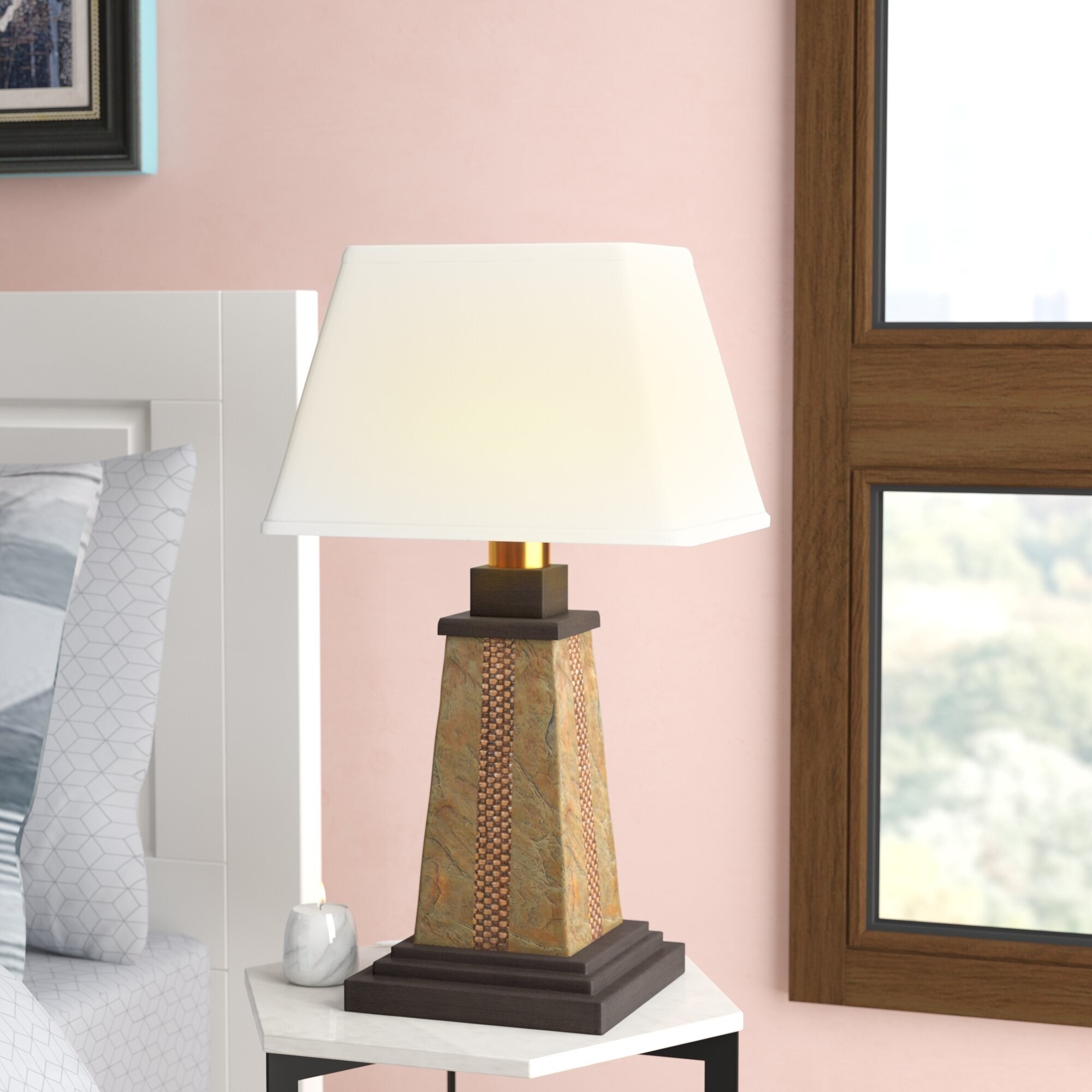 Pothier Table Lamp in Beige Pothier Table Lamp in Beige