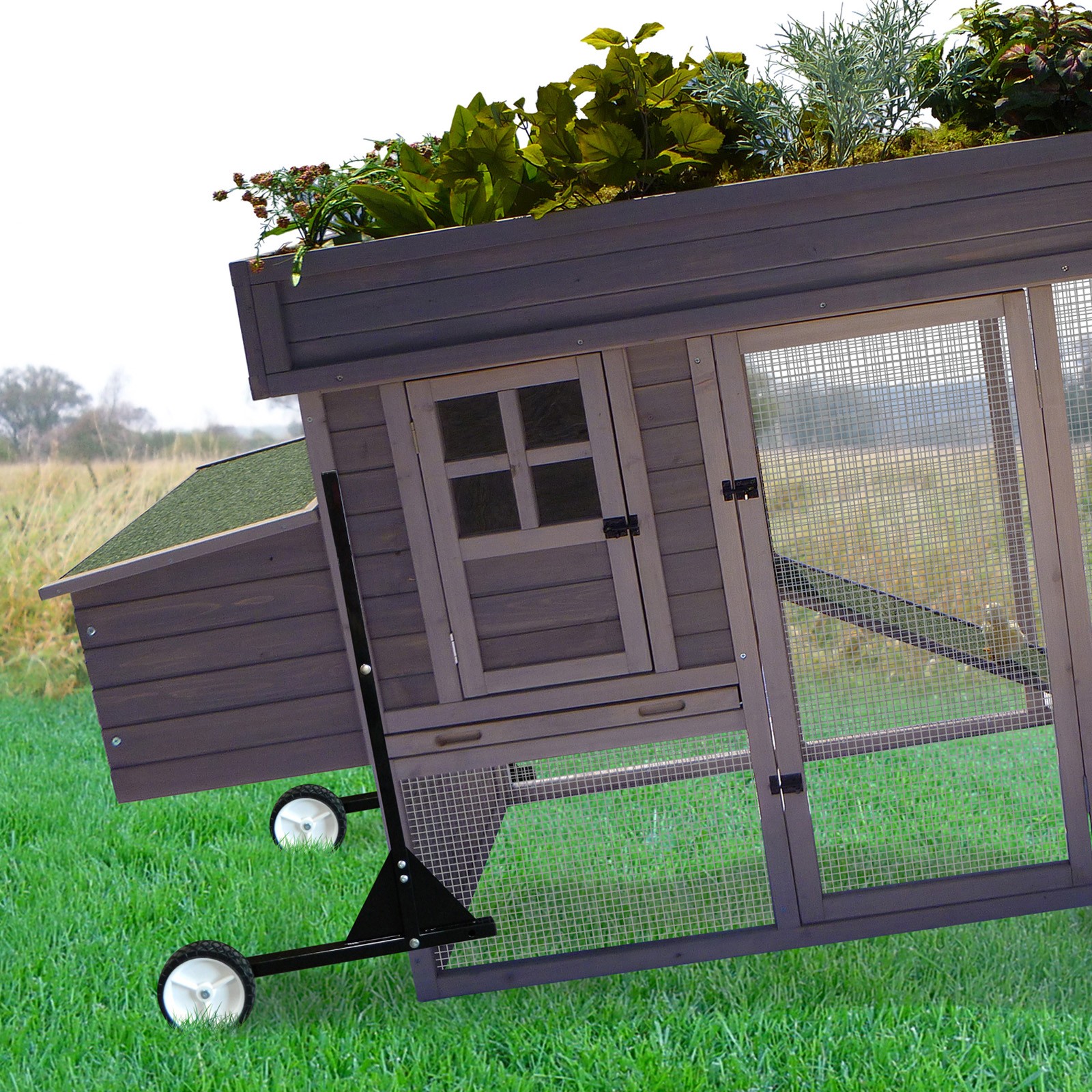 movable chicken coop