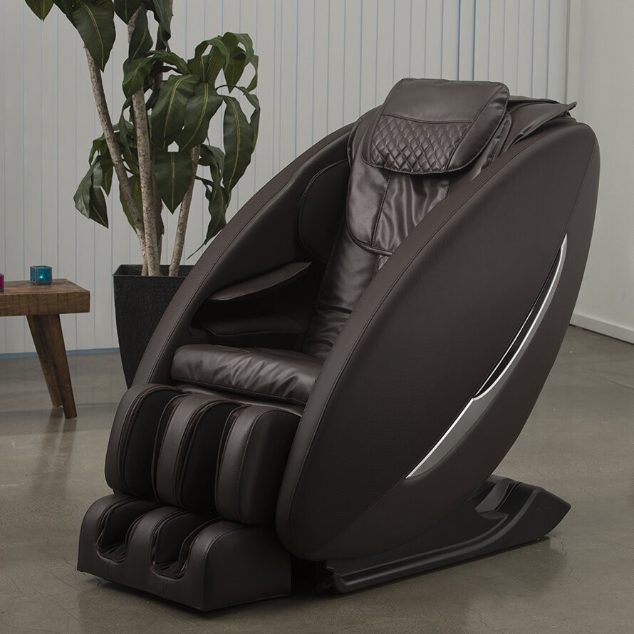 heated massage chair with ottoman