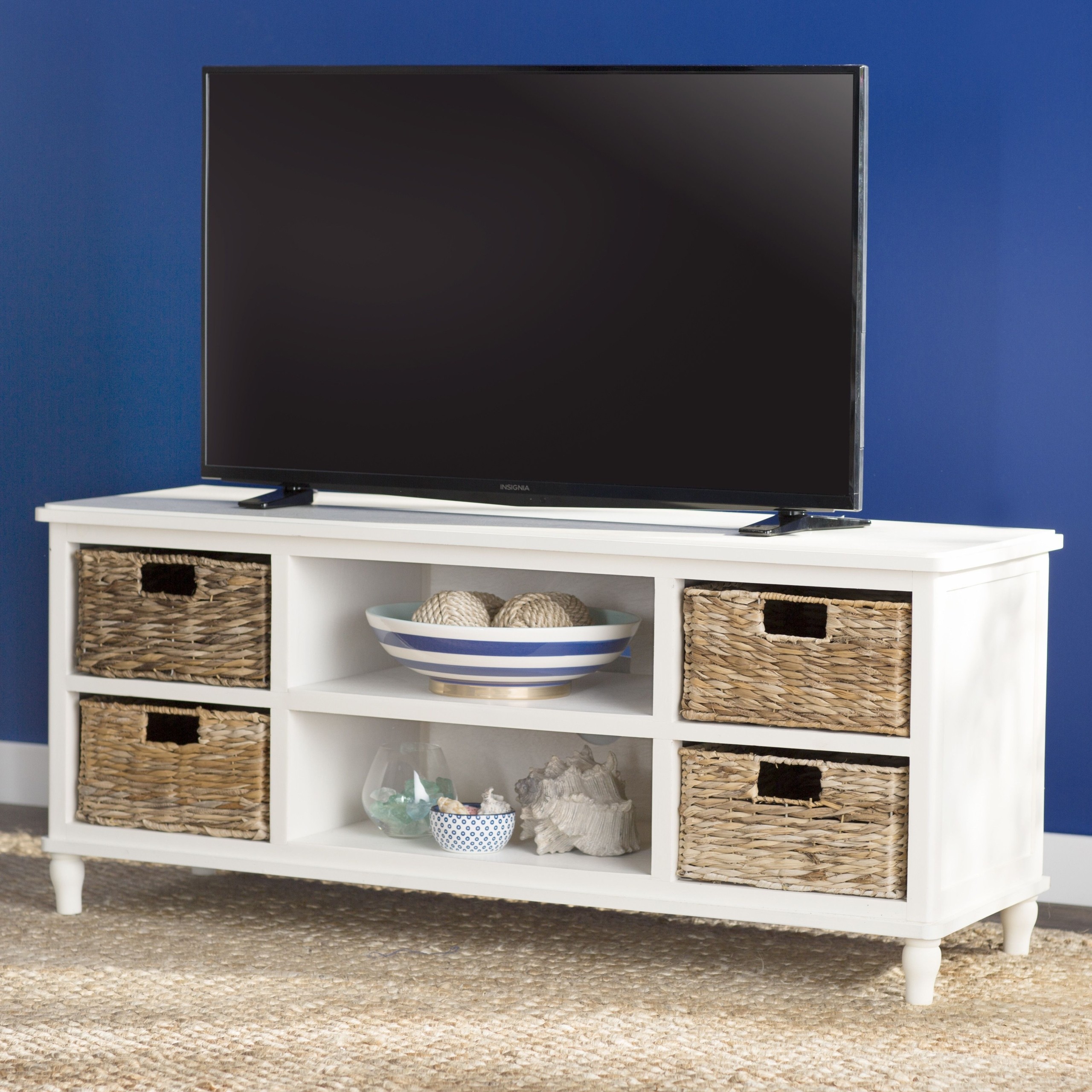 Santa Cruz Solid Wood TV Stand for TVs up to 55"