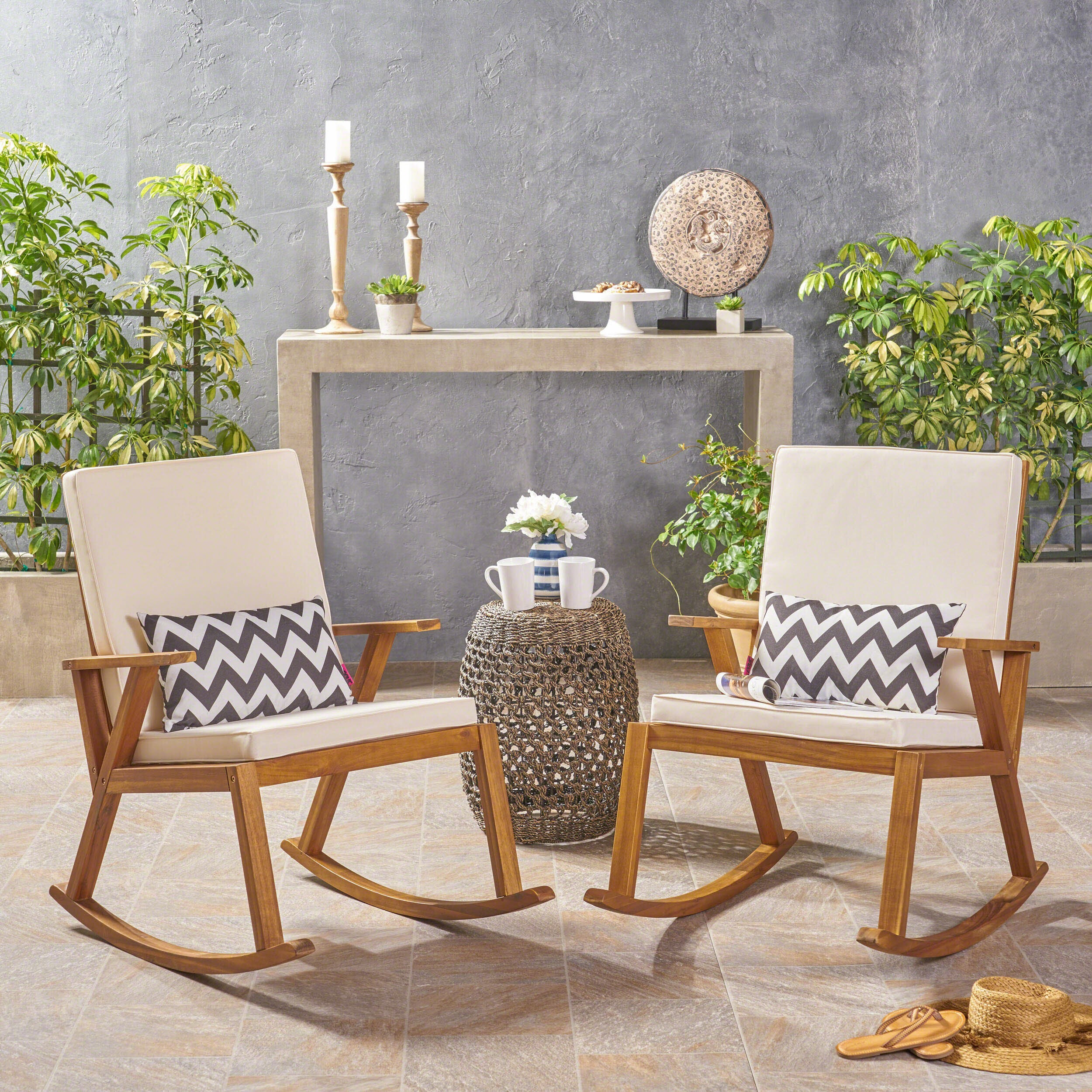 Wood Rocking Chairs For Outdoors  - Glue 3 Pieces Together For Right Rocker & 3 Pieces Together For Left Rocker.