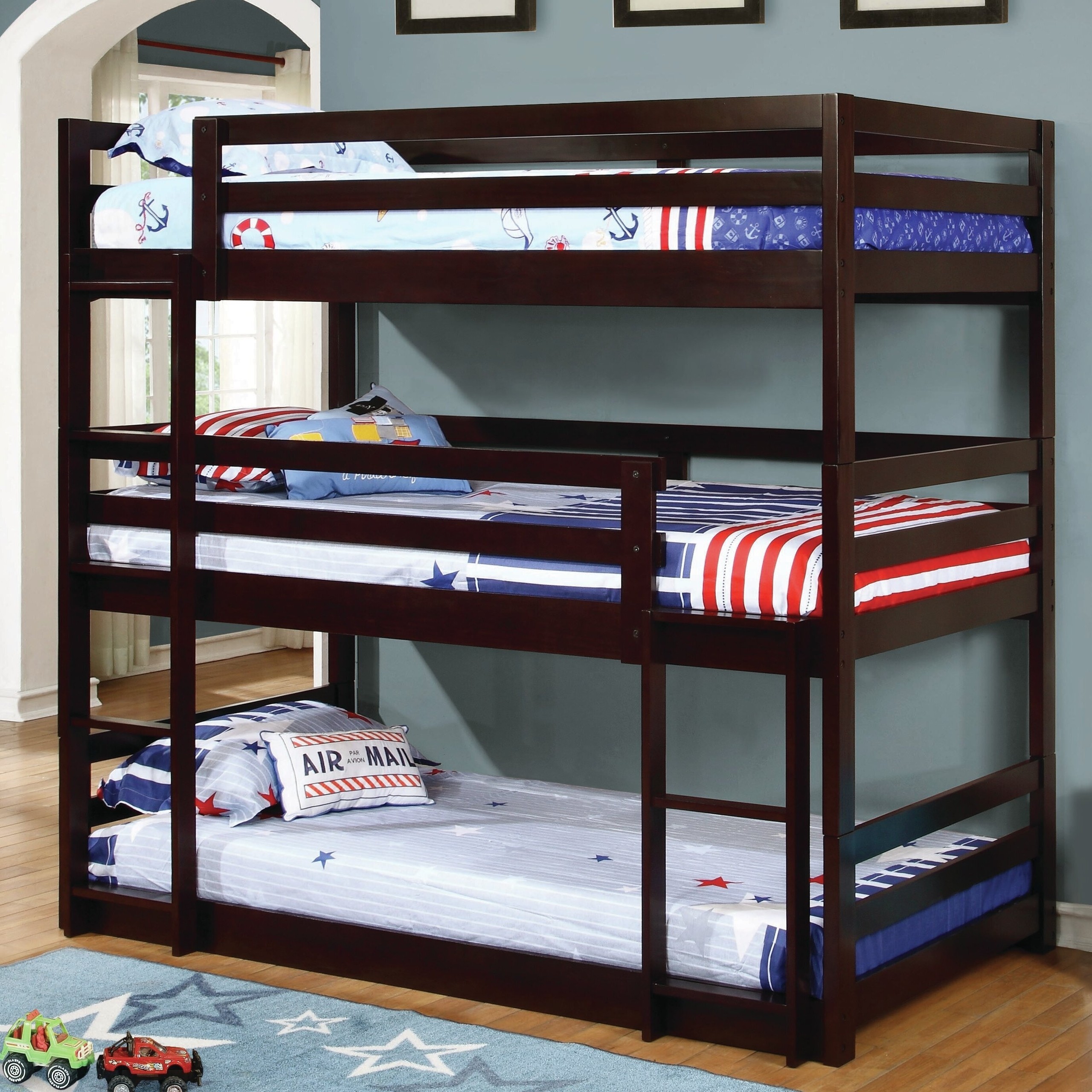 Twin over Twin Triple Bed