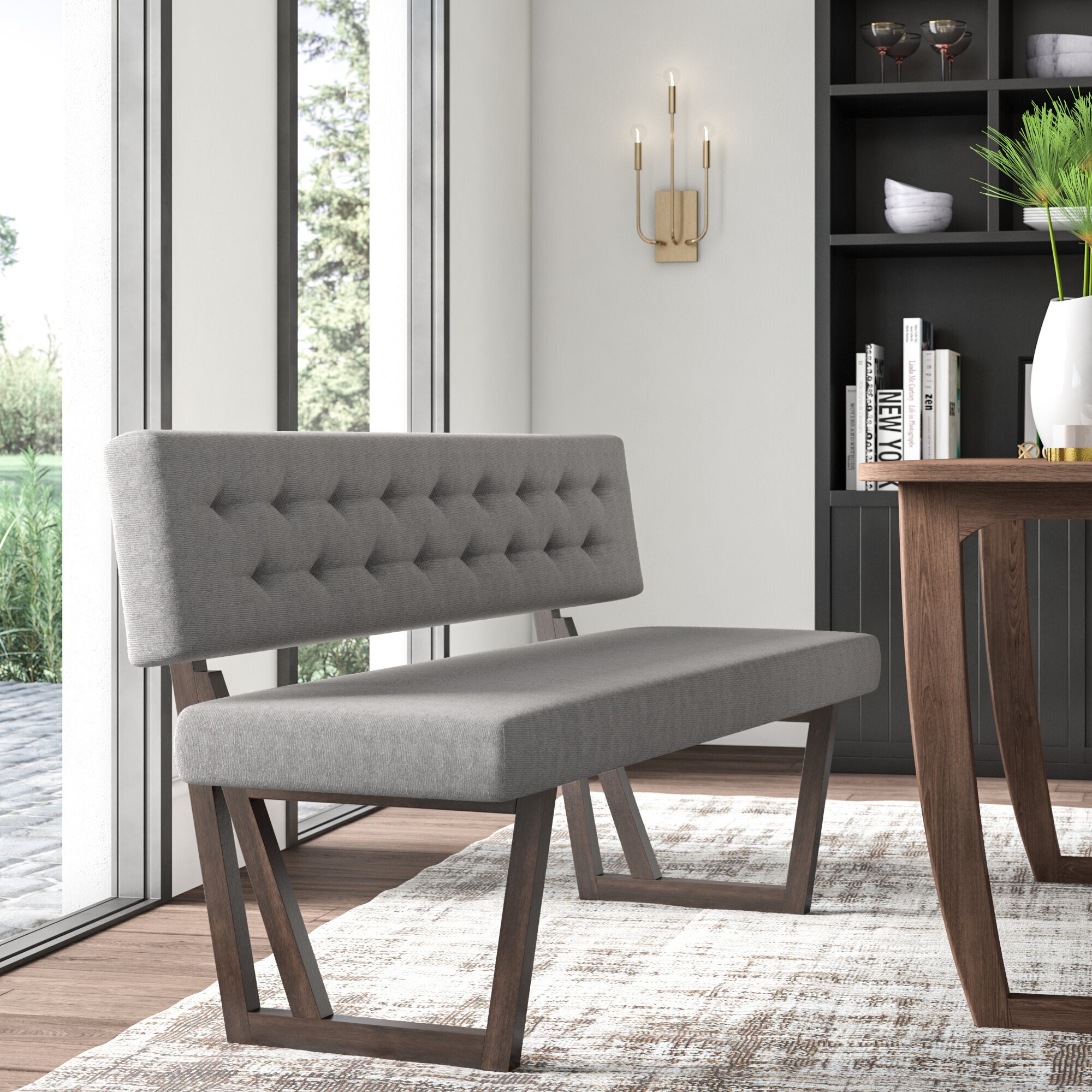 upholstered dining bench seating        <h3 class=