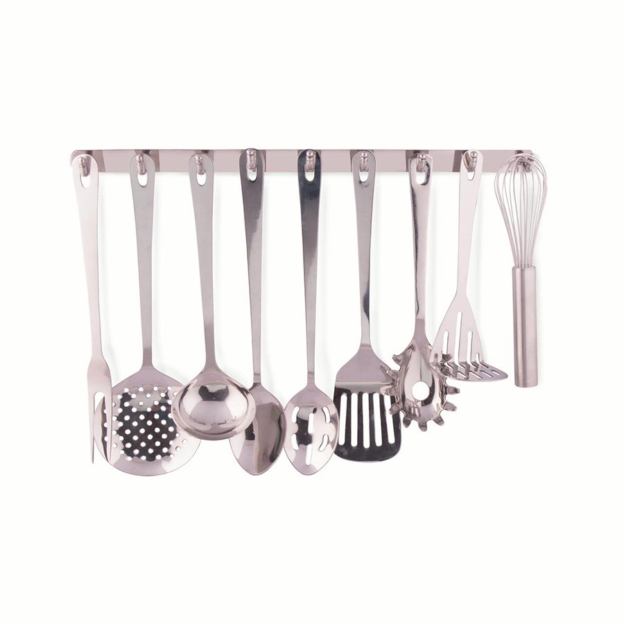 Wilmington Steelwares 9 Piece Cooking Spoon Set