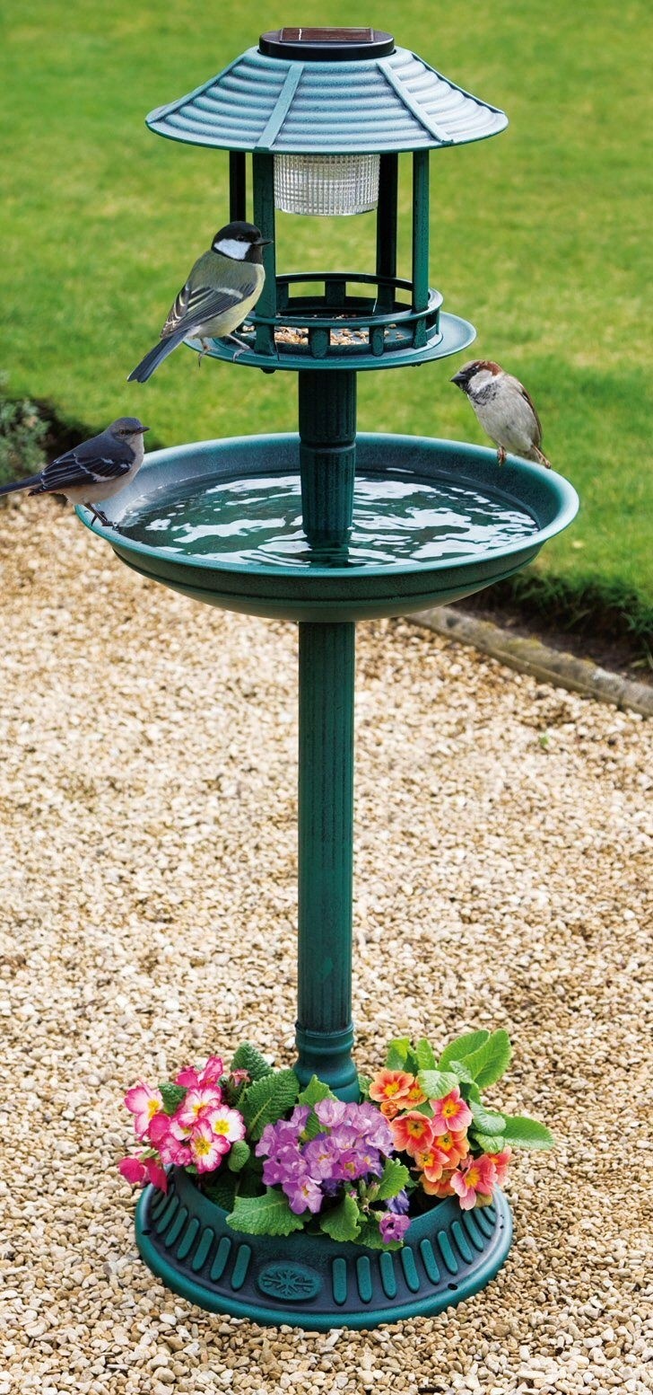 metal bird feeder stand